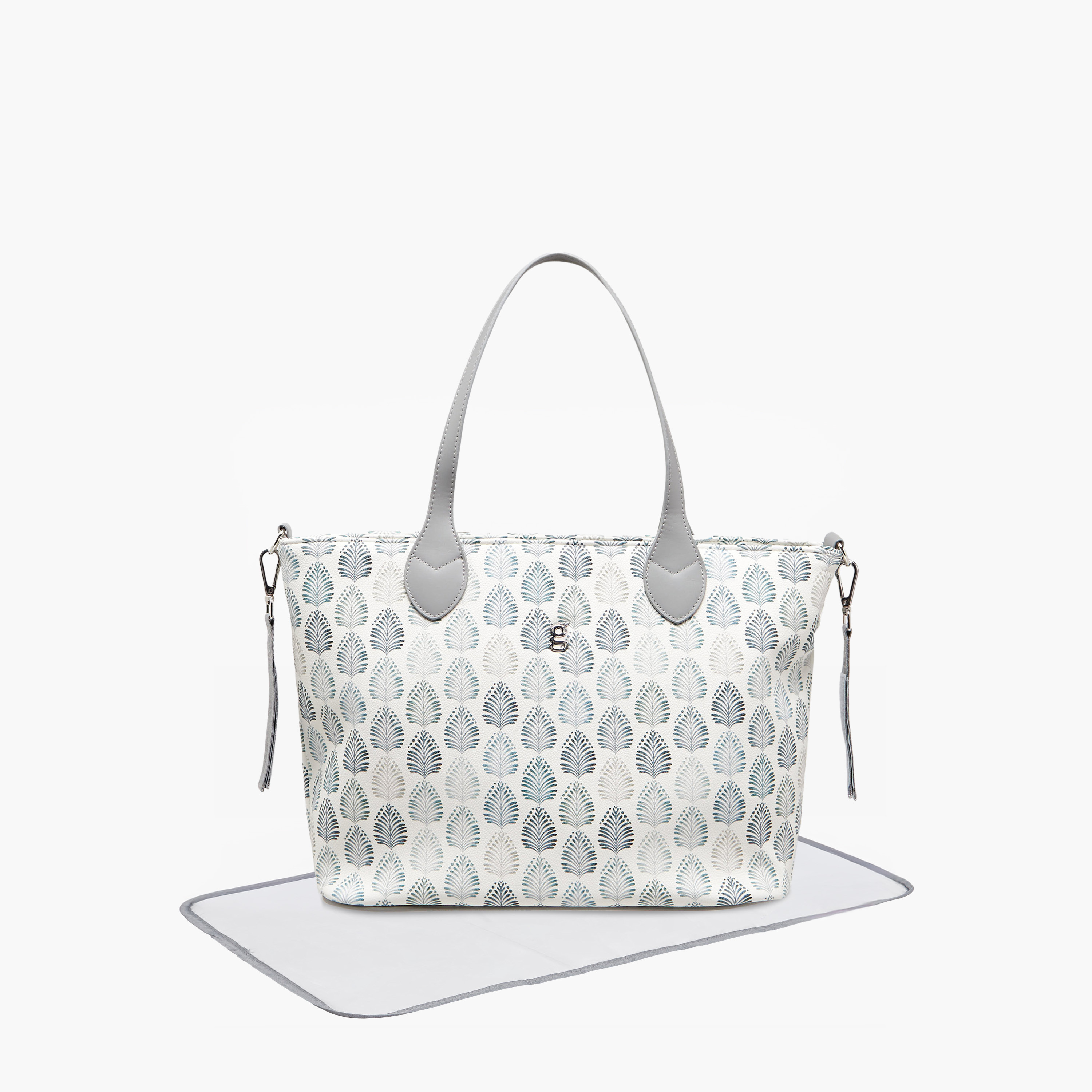 Giggles Printed Diaper Bag with Zip Closure-baby-diapering-diaperbags-image-1
