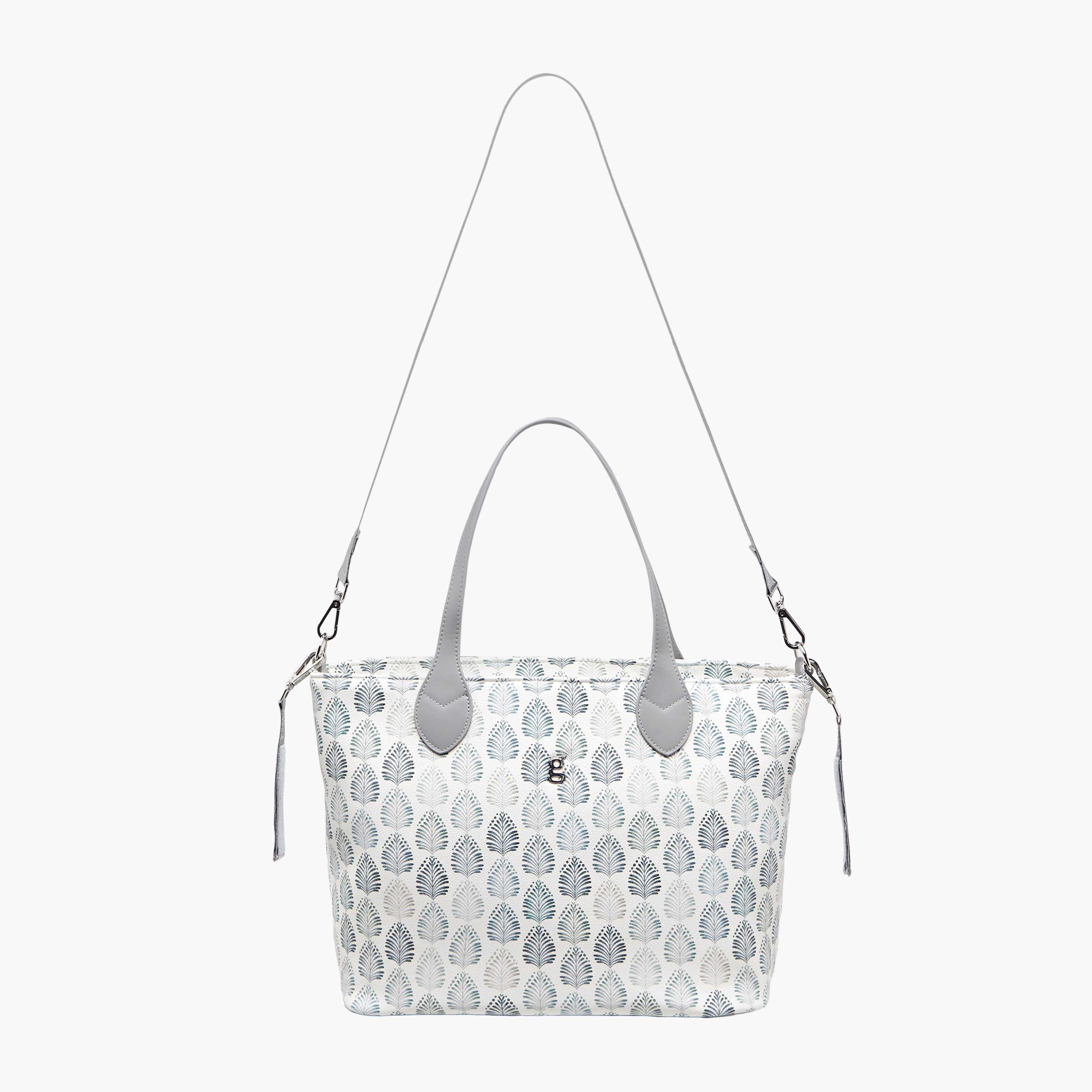 Giggles Printed Diaper Bag with Zip Closure-baby-diapering-diaperbags-image-4