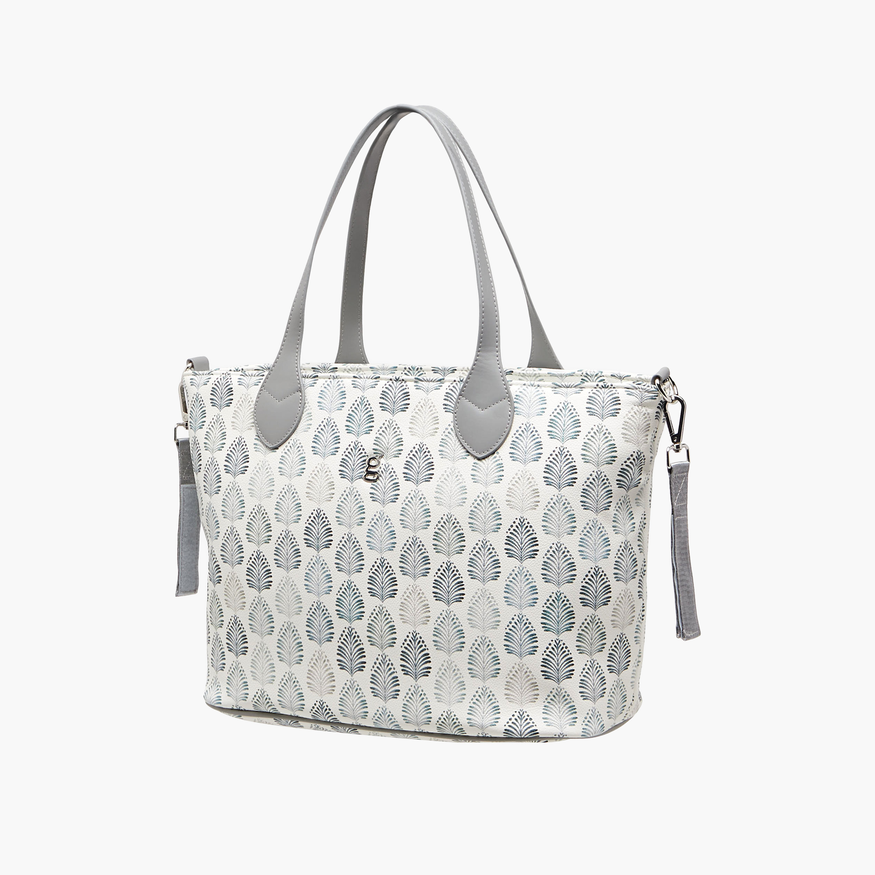 Giggles Printed Diaper Bag with Zip Closure-baby-diapering-diaperbags-image-5