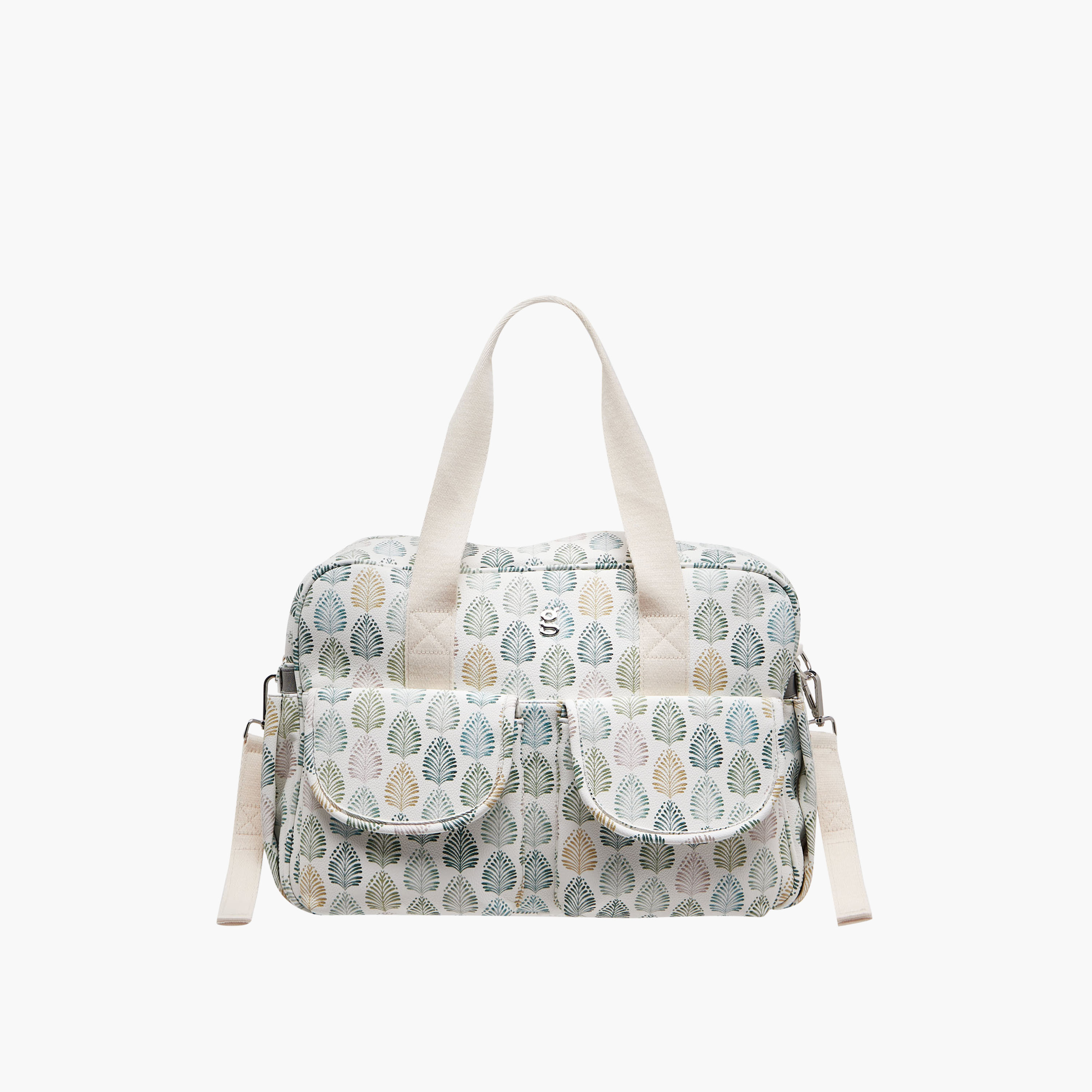 Giggles Printed Diaper Bag with Zip Closure-baby-diapering-diaperbags-image-2