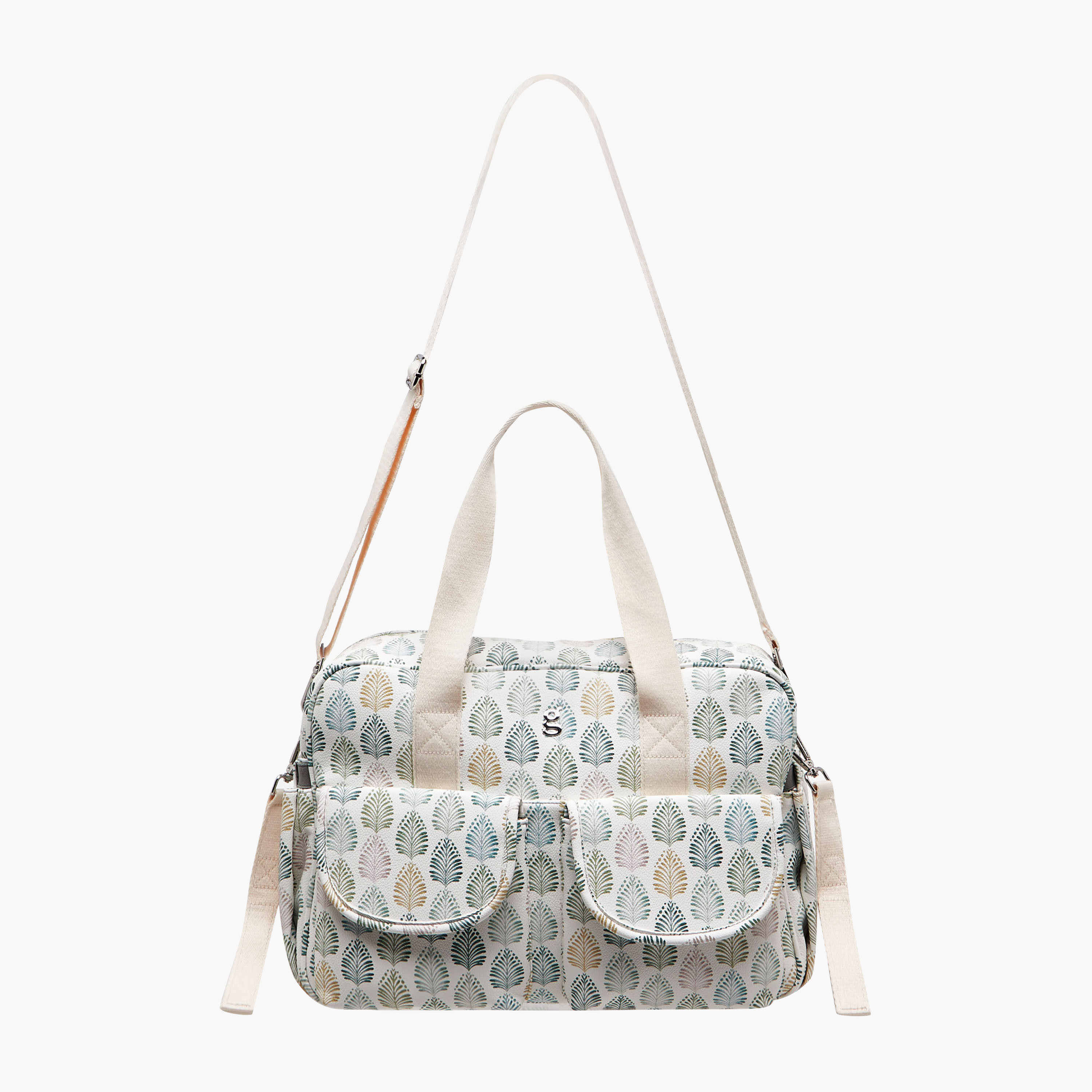 Giggles Printed Diaper Bag with Zip Closure-baby-diapering-diaperbags-image-4