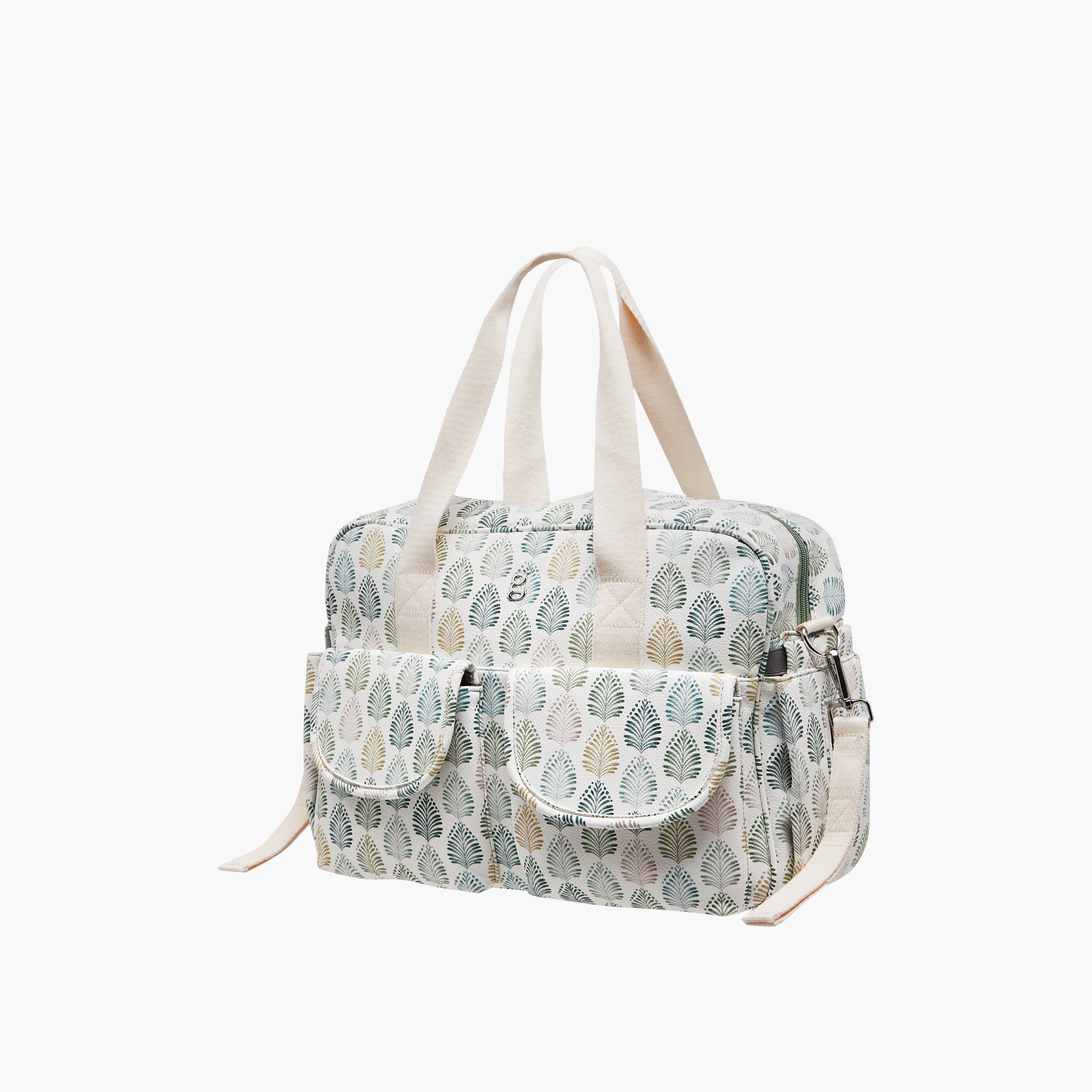 Giggles Printed Diaper Bag with Zip Closure-baby-diapering-diaperbags-image-5