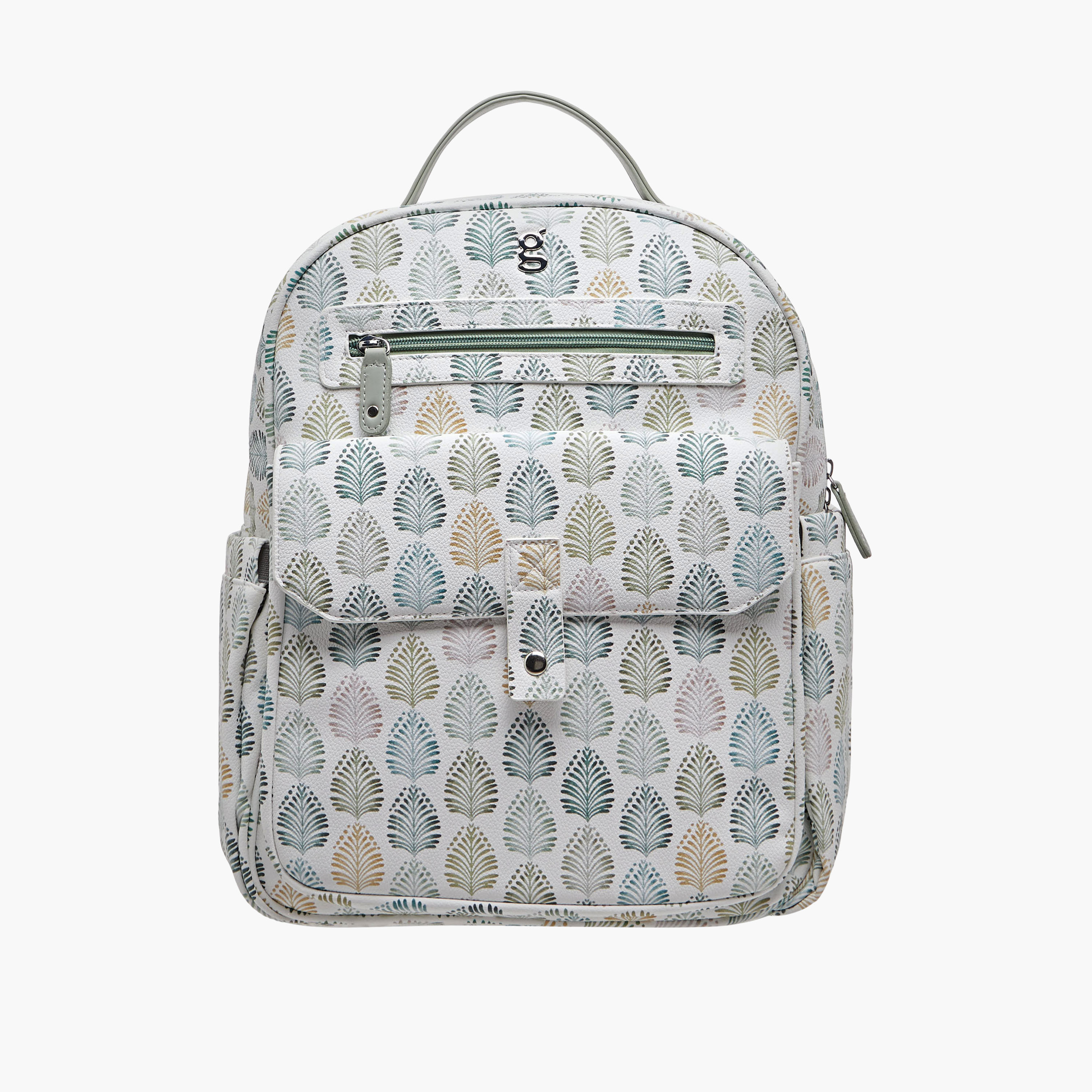 Giggles Printed Diaper Backpack with Adjustable Straps-baby-diapering-diaperbags-image-2