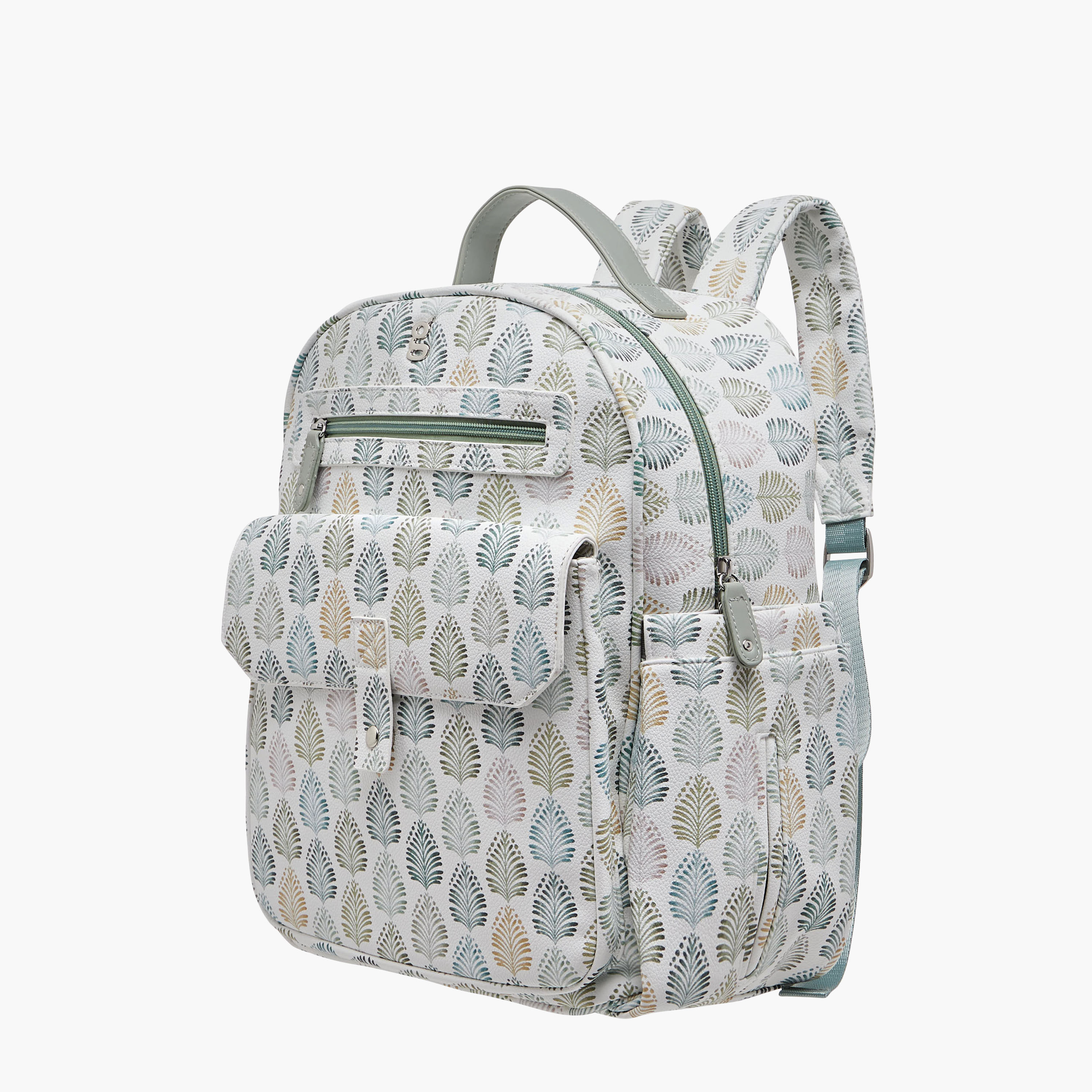 Giggles Printed Diaper Backpack with Adjustable Straps-baby-diapering-diaperbags-image-4