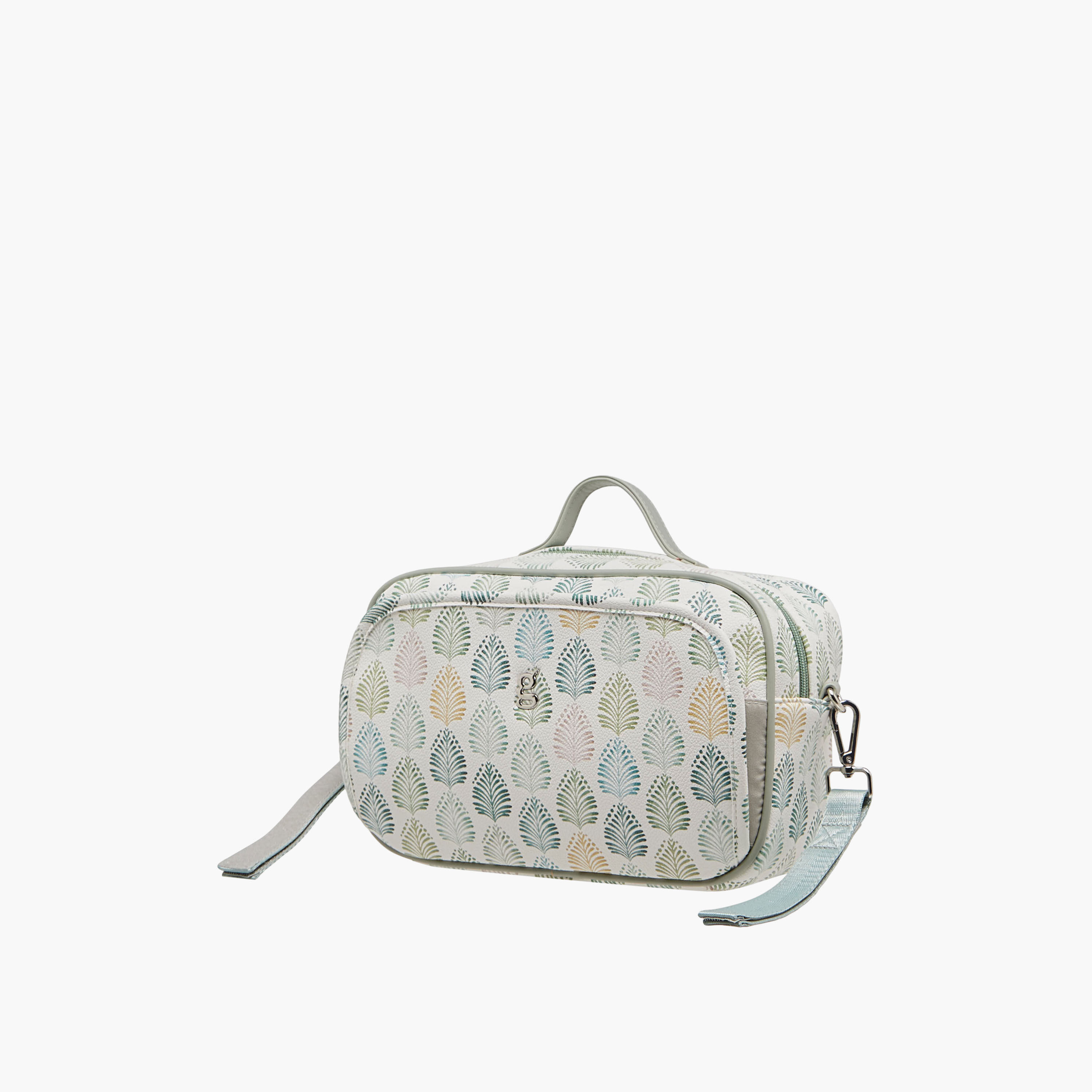 Giggles Printed Diaper Bag with Zip Closure-baby-diapering-diaperbags-image-1