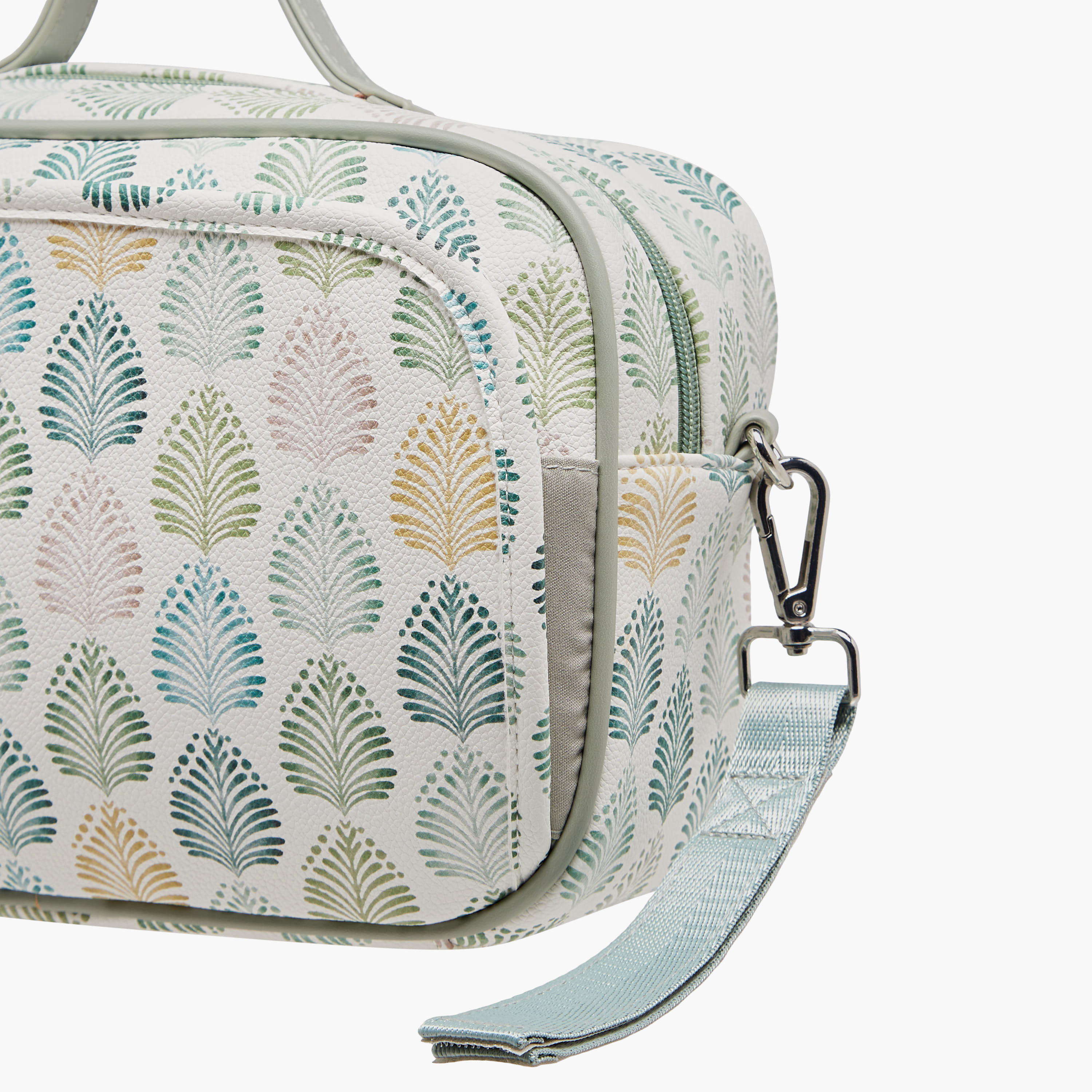 Giggles Printed Diaper Bag with Zip Closure-baby-diapering-diaperbags-image-4