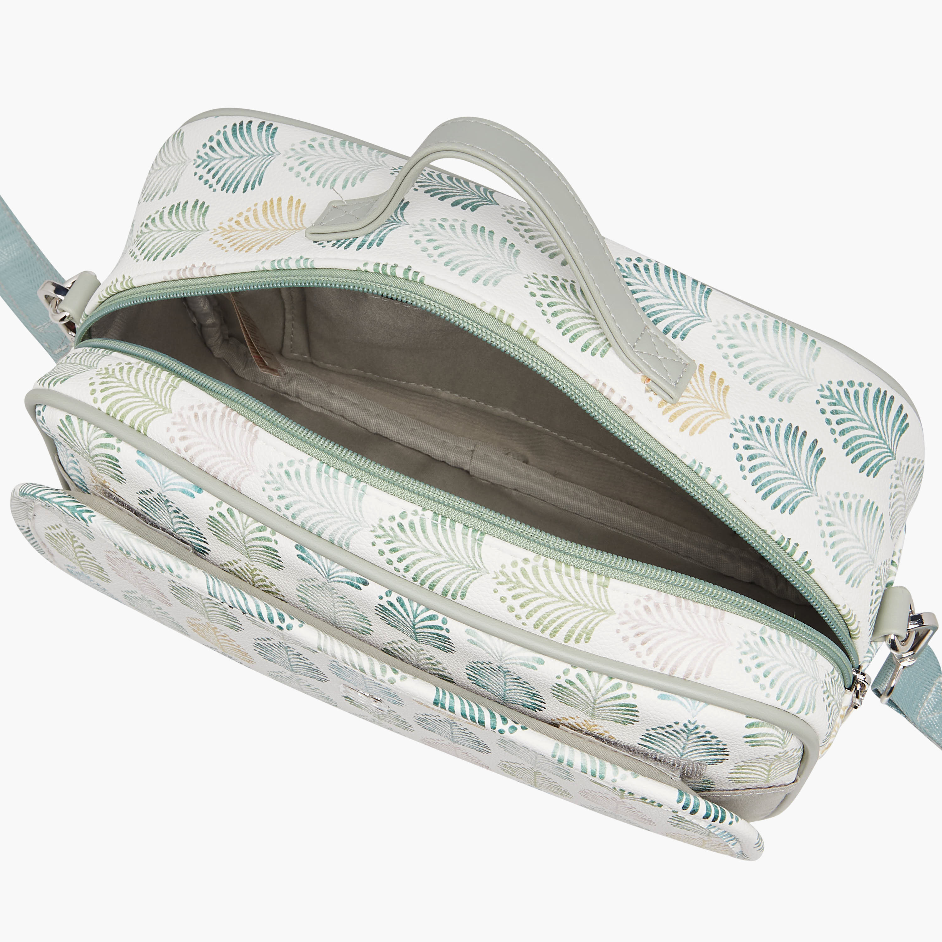 Giggles Printed Diaper Bag with Zip Closure-baby-diapering-diaperbags-image-6