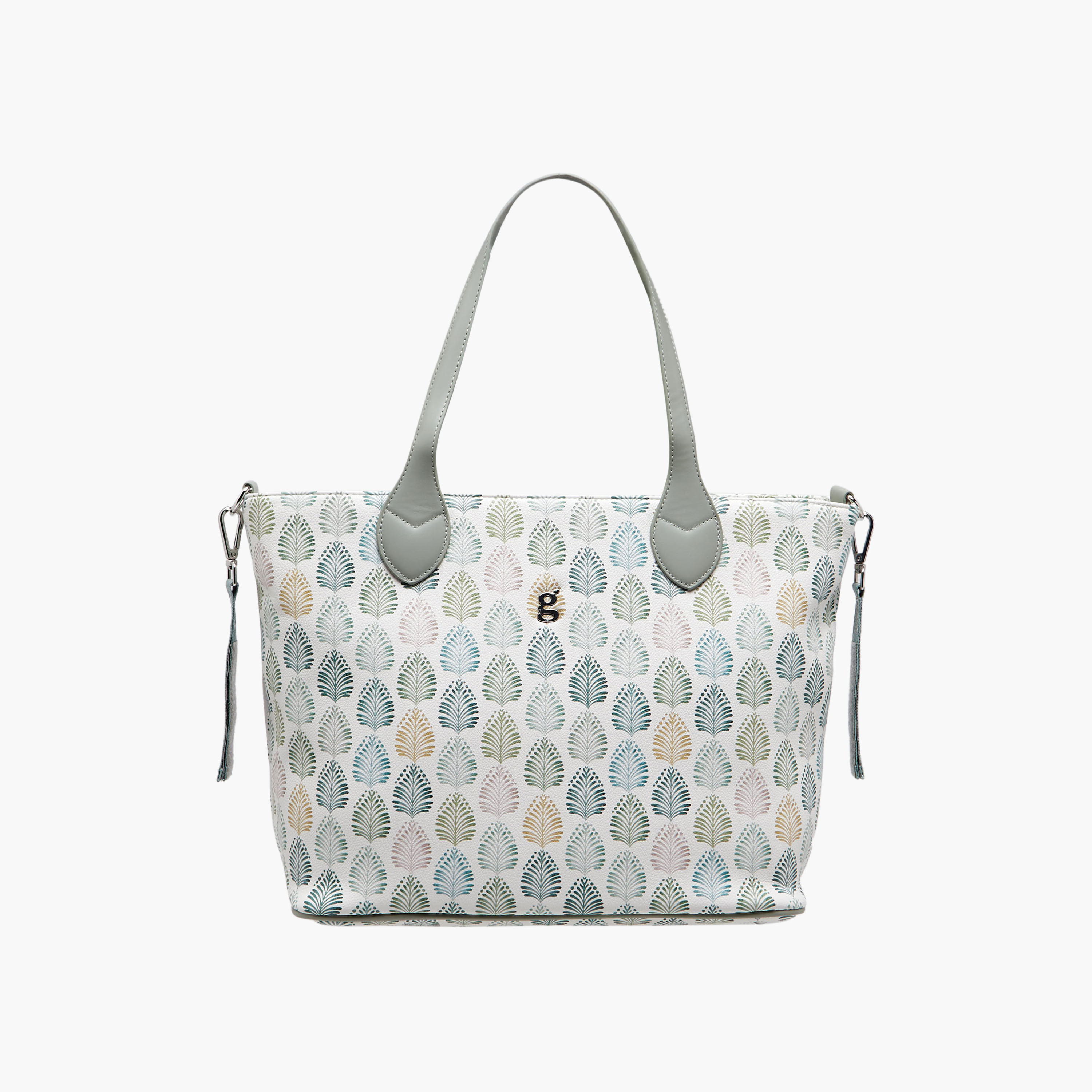 Giggles Printed Diaper Bag with Changing Mat-baby-diapering-diaperbags-image-2