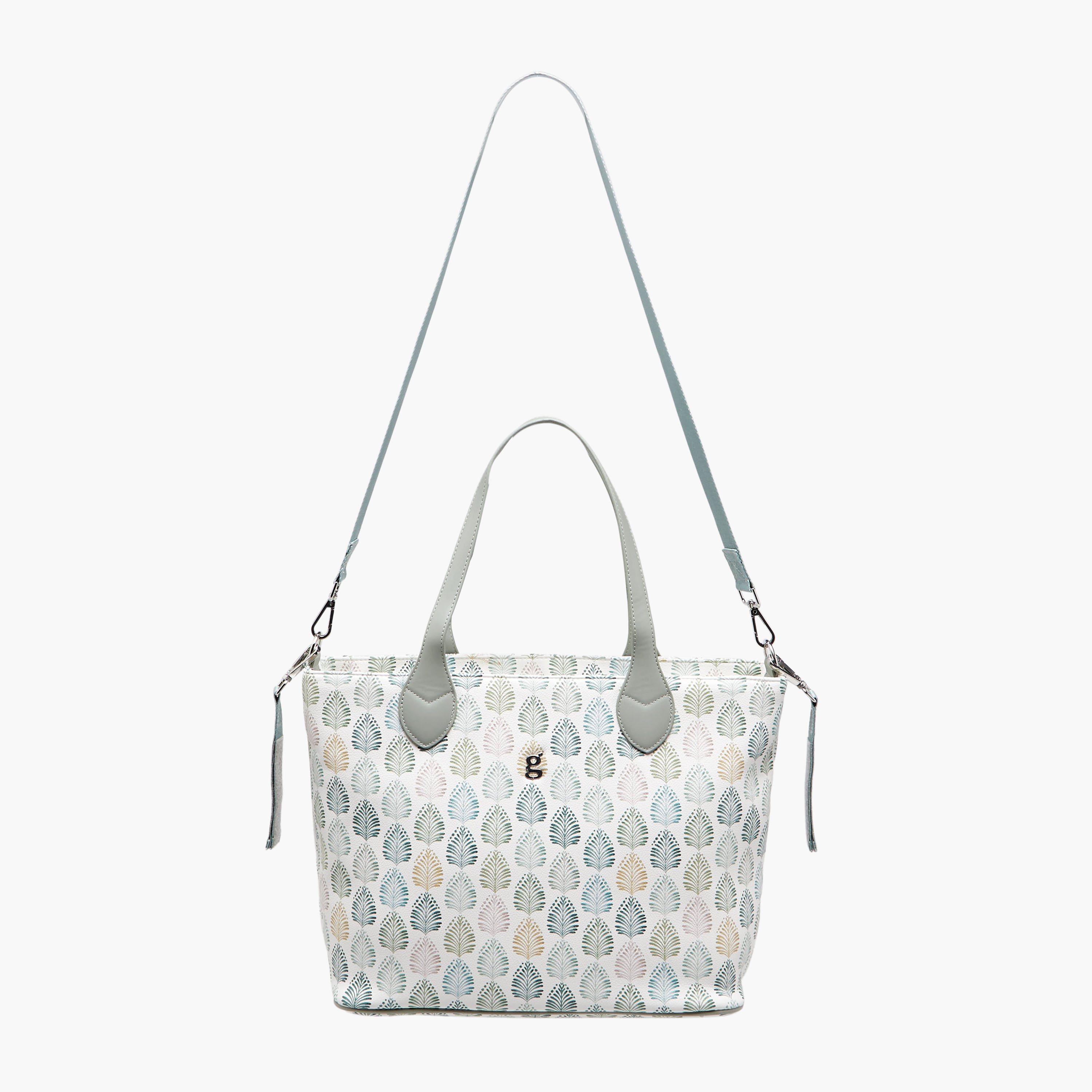 Giggles Printed Diaper Bag with Changing Mat-baby-diapering-diaperbags-image-4