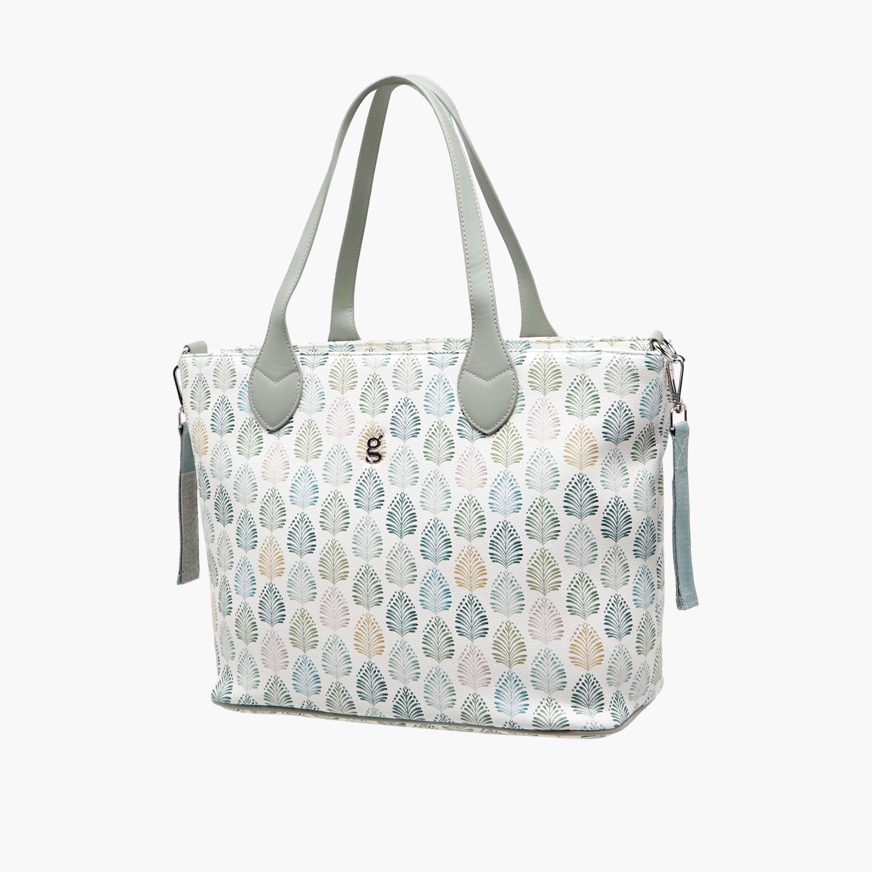 Giggles Printed Diaper Bag with Changing Mat-baby-diapering-diaperbags-image-5