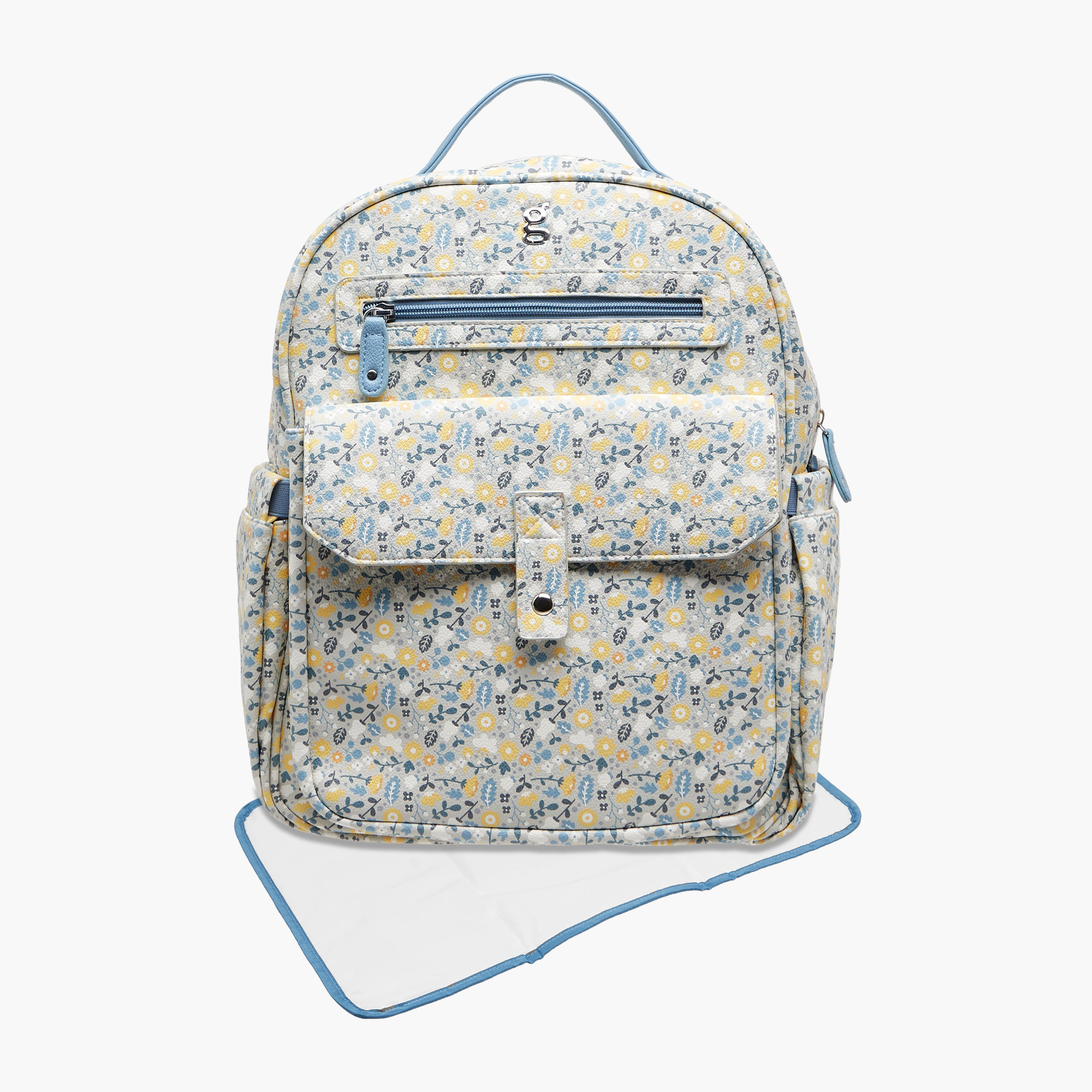 Giggles Printed Diaper Backpack with Adjustable Straps-baby-diapering-diaperbags-image-1
