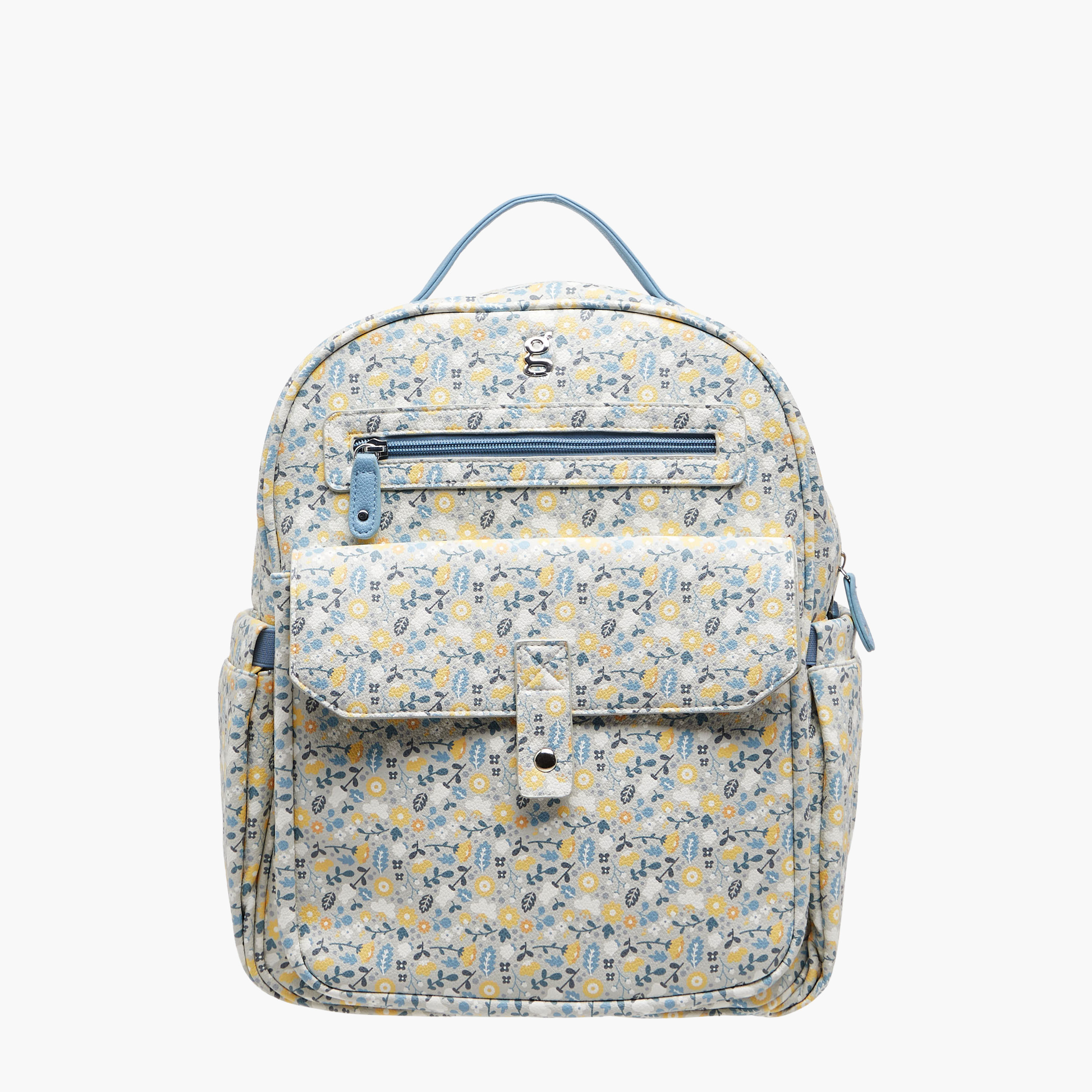 Giggles Printed Diaper Backpack with Adjustable Straps-baby-diapering-diaperbags-image-2