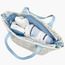 شنطة حفاضات بطبعات زهرية مع مفرش تغيير من جيجلز-baby-diapering-diaperbags-image-1