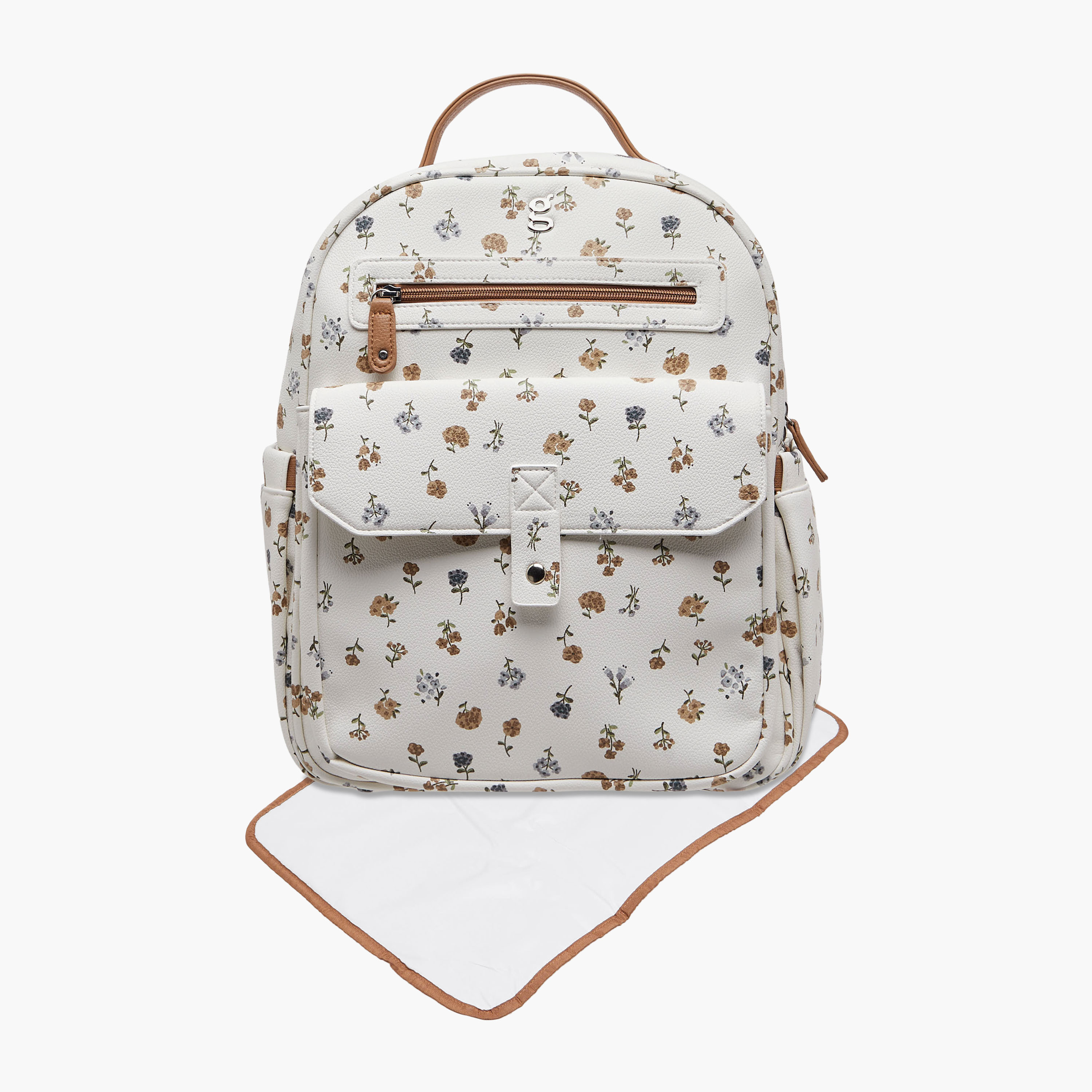 Giggles Printed Diaper Backpack with Adjustable Straps-baby-diapering-diaperbags-image-1