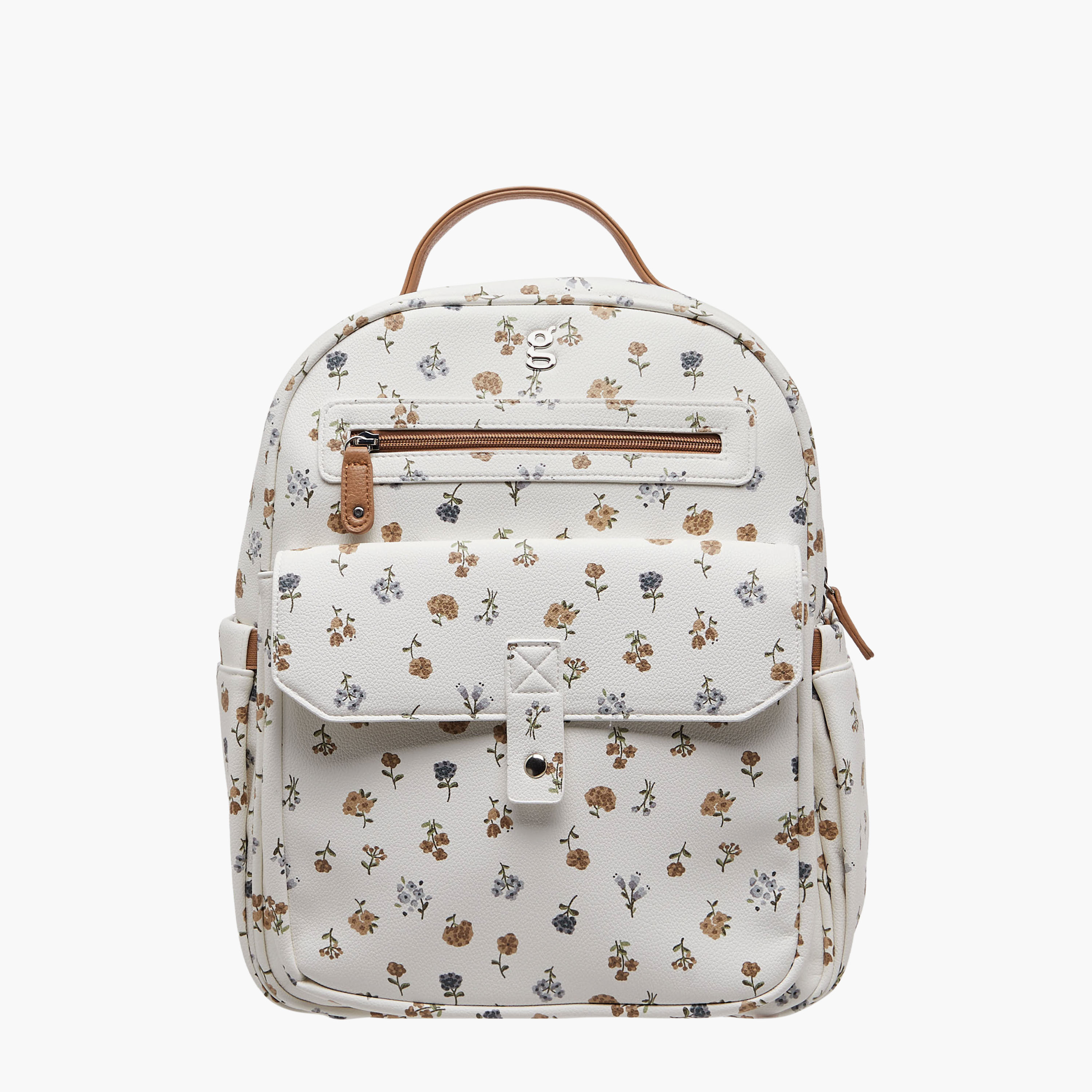 Giggles Printed Diaper Backpack with Adjustable Straps-baby-diapering-diaperbags-image-2