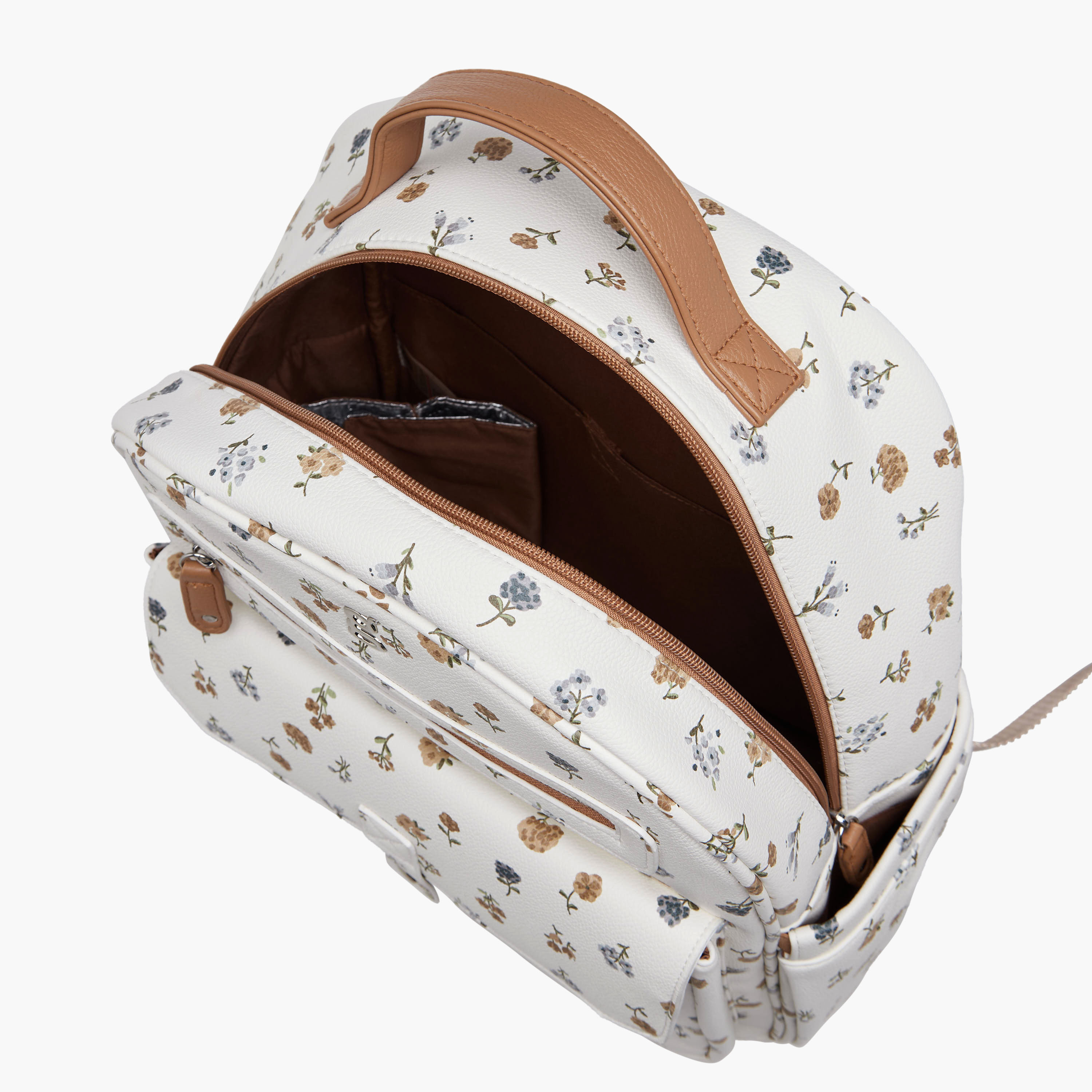 Giggles Printed Diaper Backpack with Adjustable Straps-baby-diapering-diaperbags-image-8