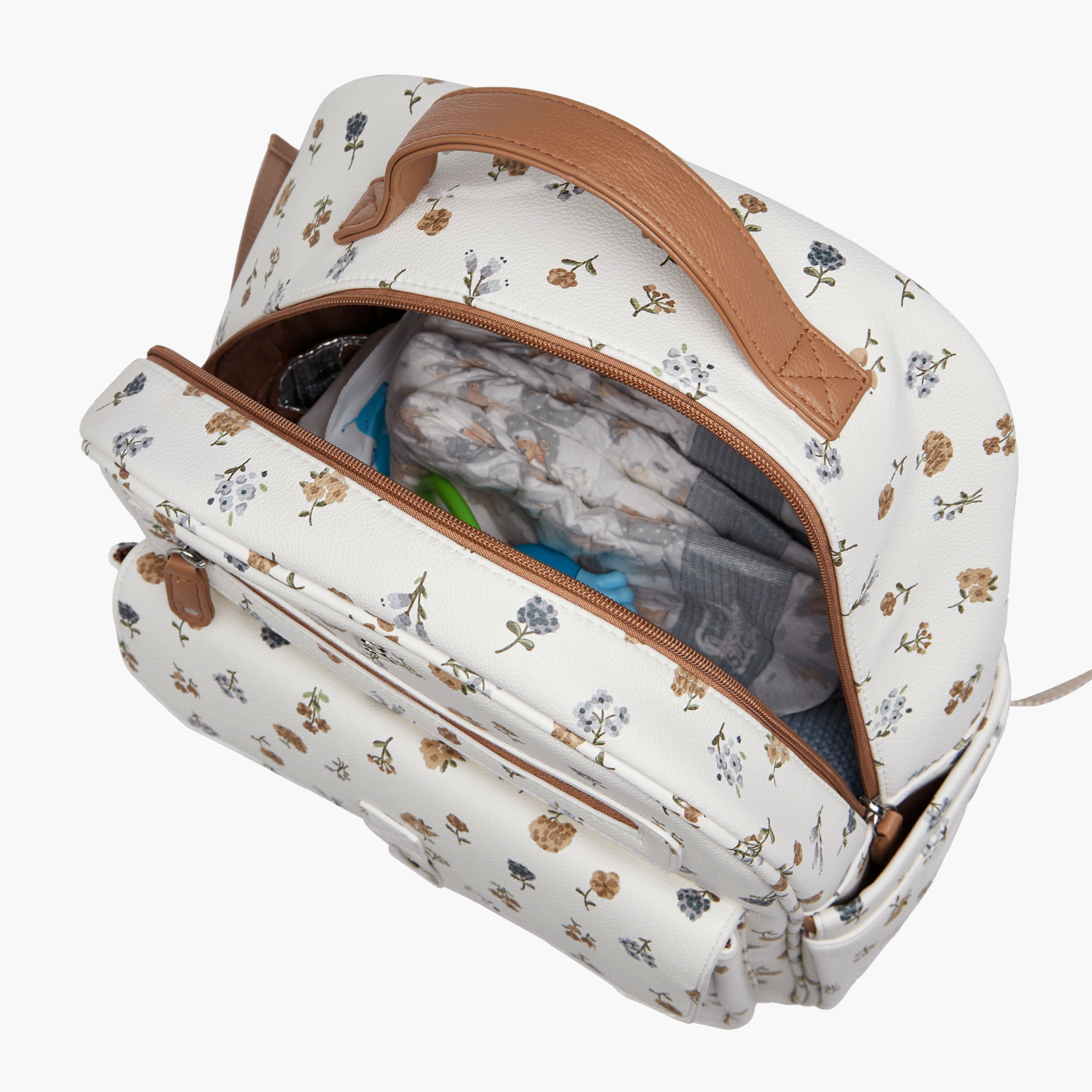 Giggles Printed Diaper Backpack with Adjustable Straps-baby-diapering-diaperbags-image-9