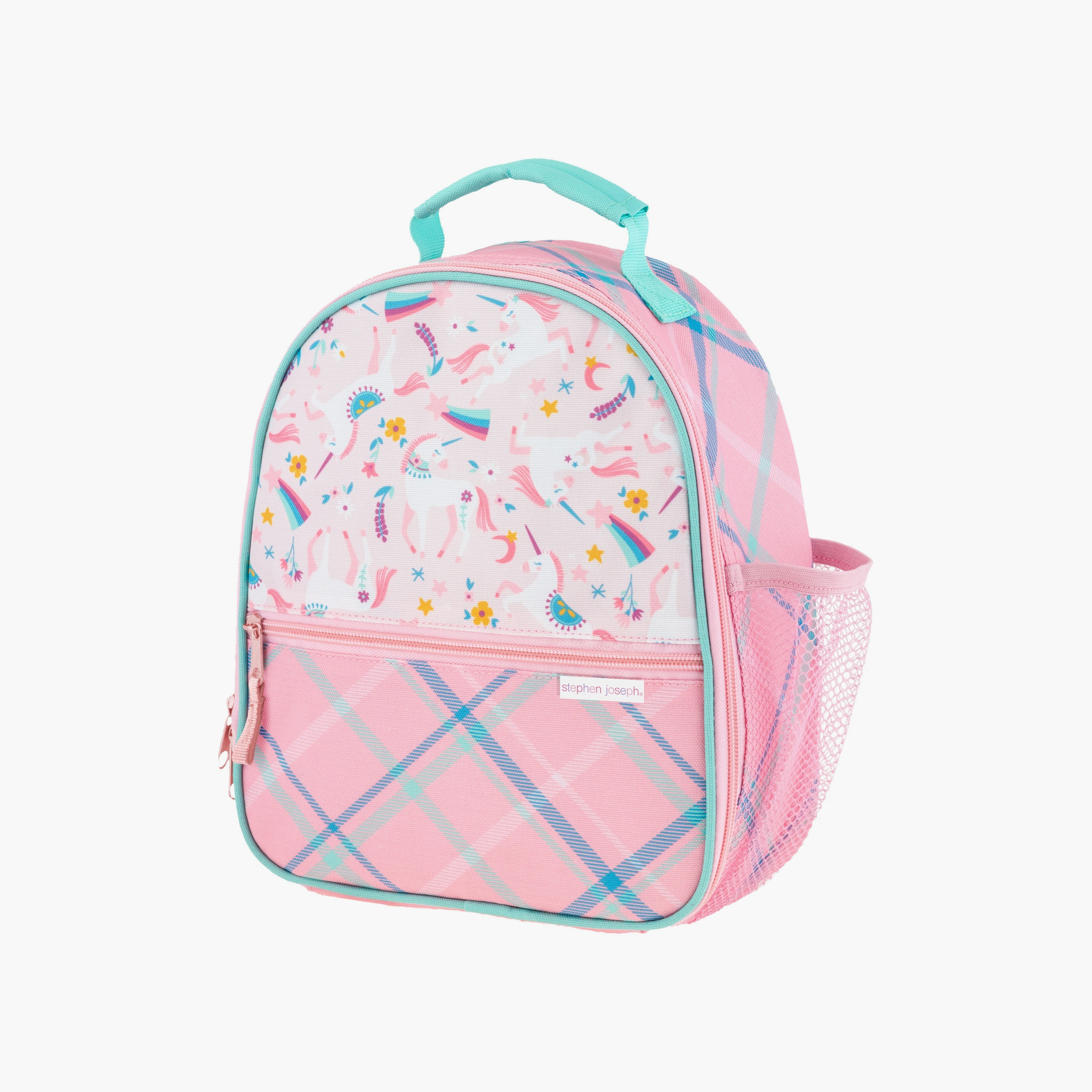 Stephen Joseph All Over Print Lunchbox - Unicorn -Pink - 10.5 Inch-school-lunchessentials-lunchbags-image-1