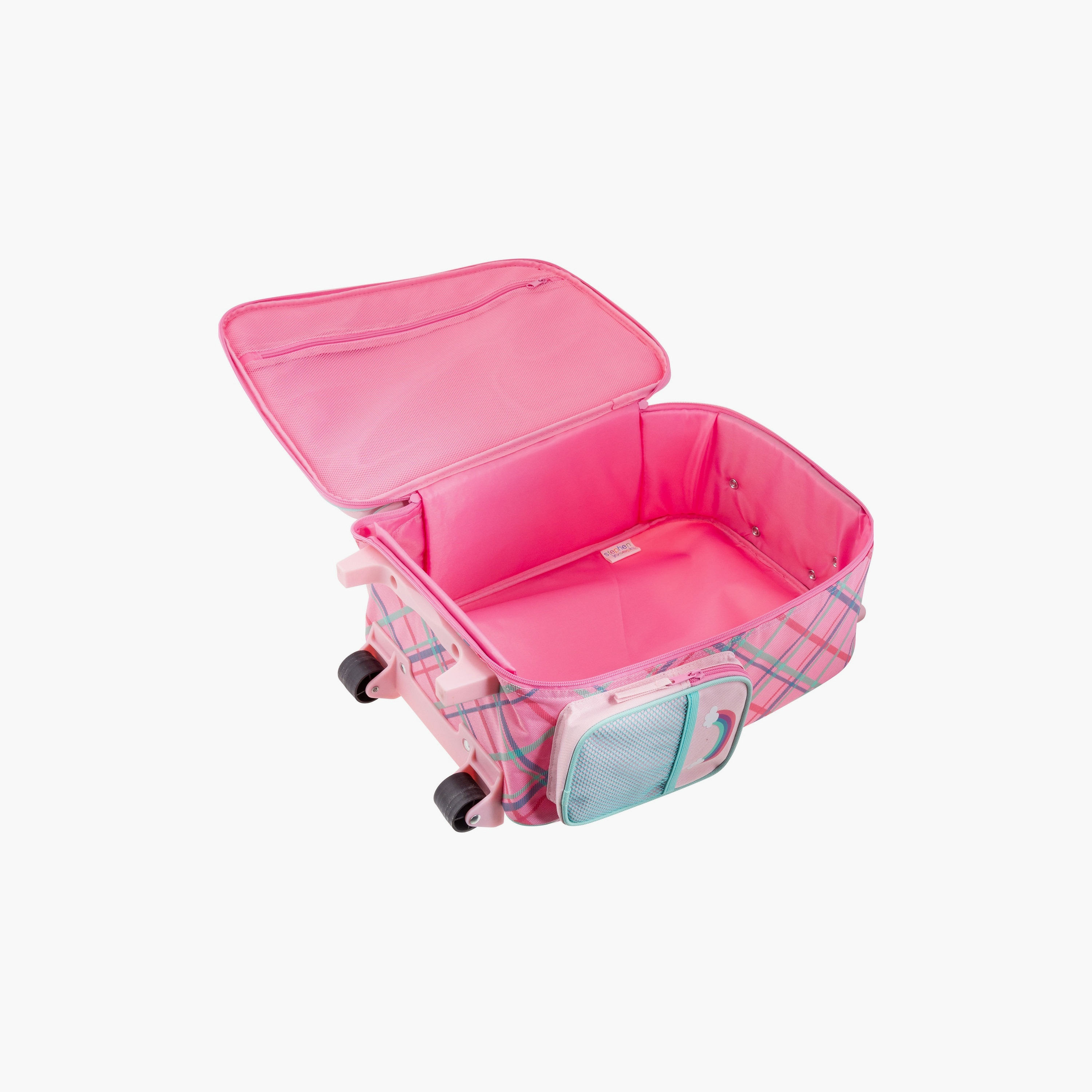 Stephen Joseph Classic Trolley Bag - Unicorn - Pink-school-bagsandbackpacks-trolleybags-image-4