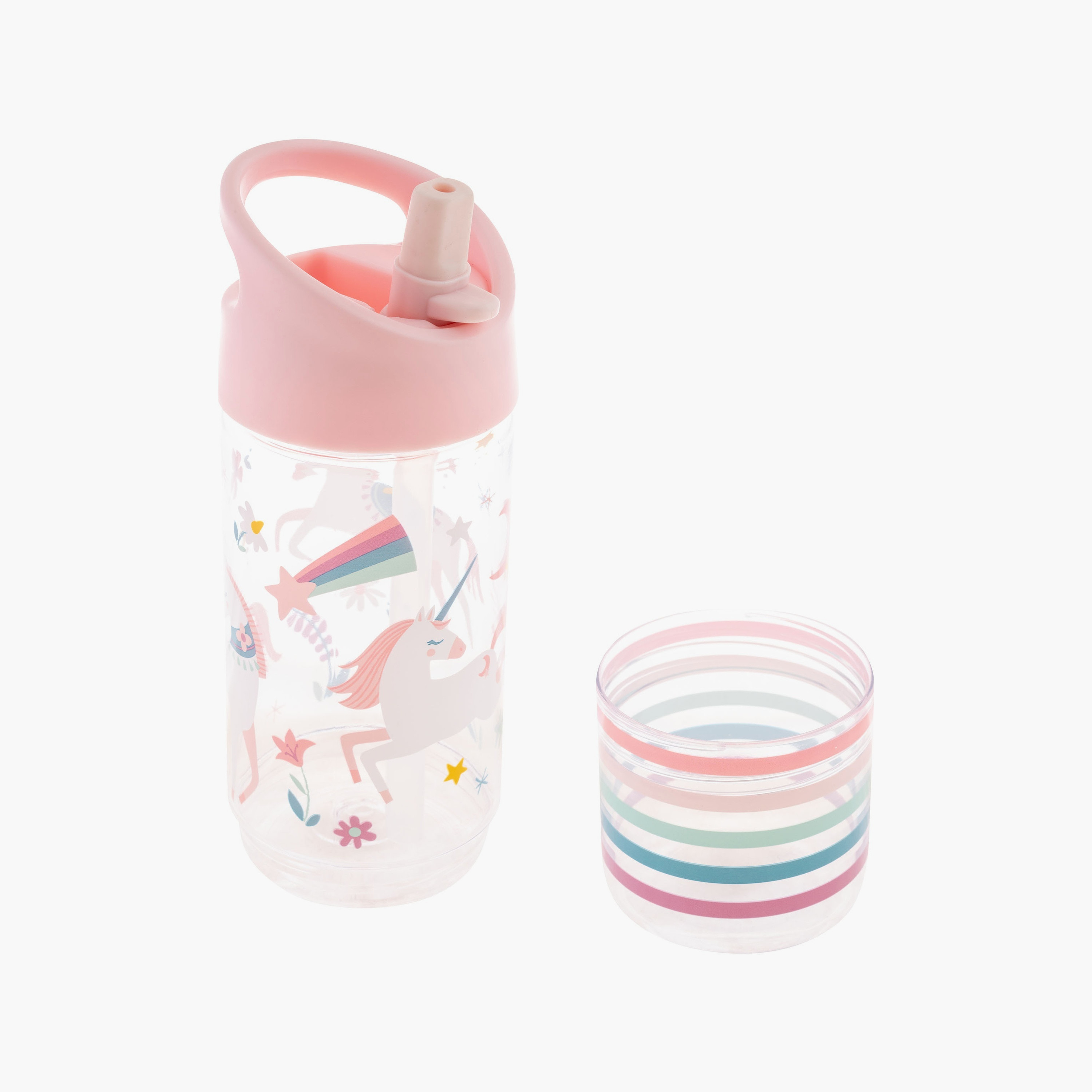 Stephen Joseph Sip & Snack Water Bottle with Cup-school-waterbottles-image-2