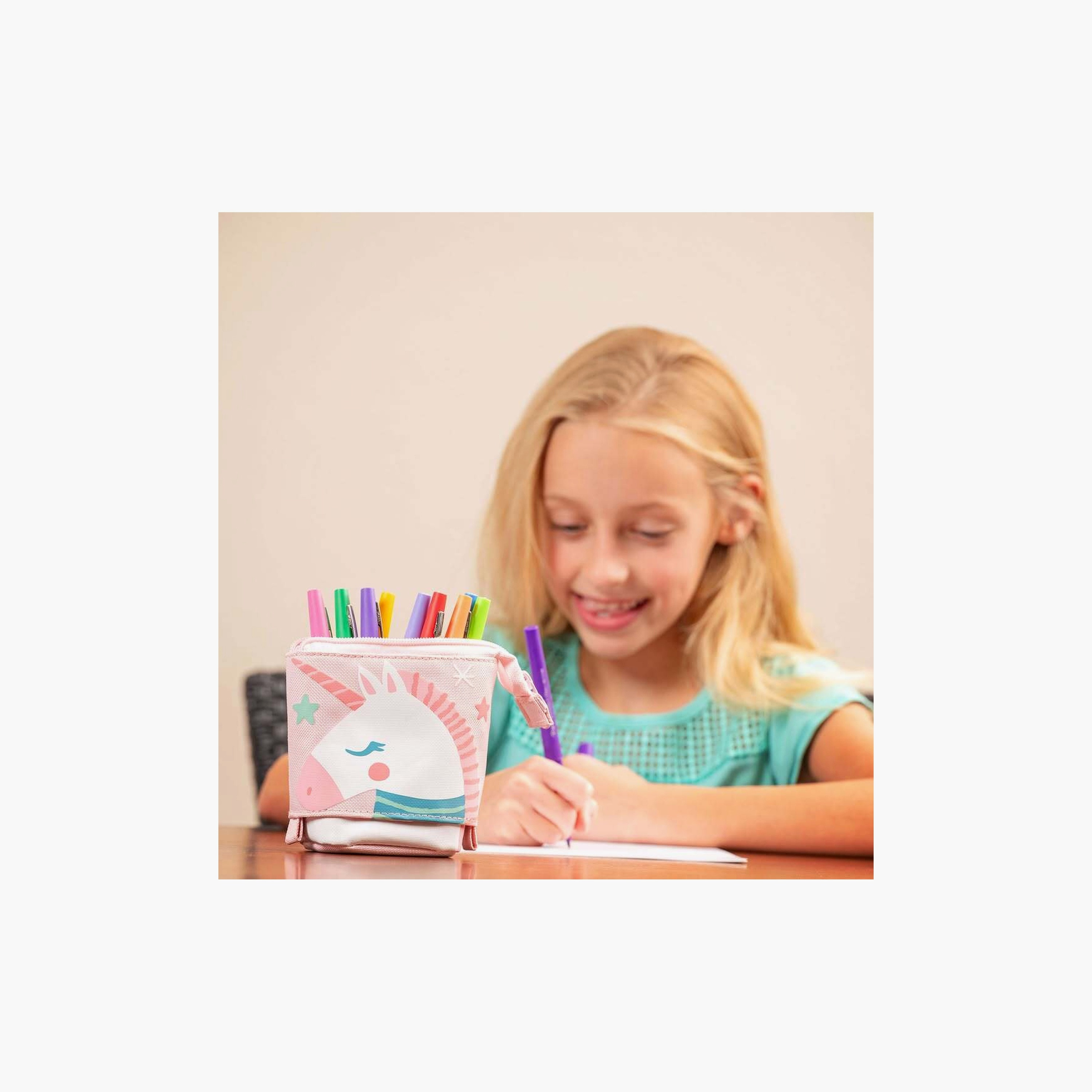 Stephen Joseph Pop Up Pencil Pouch - Unicorn-school-stationery-pencilcases-image-6