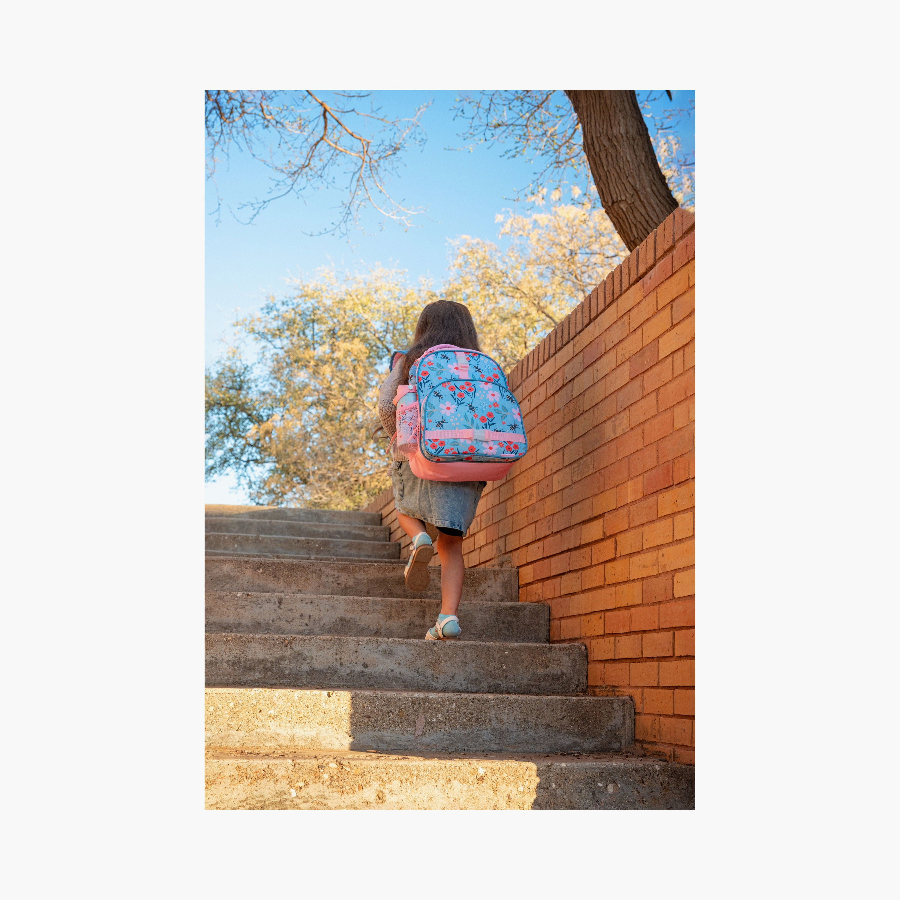 Stephen Joseph All Over Print Backpack - Bee-16 Inch-school-bagsandbackpacks-backpacks-image-7