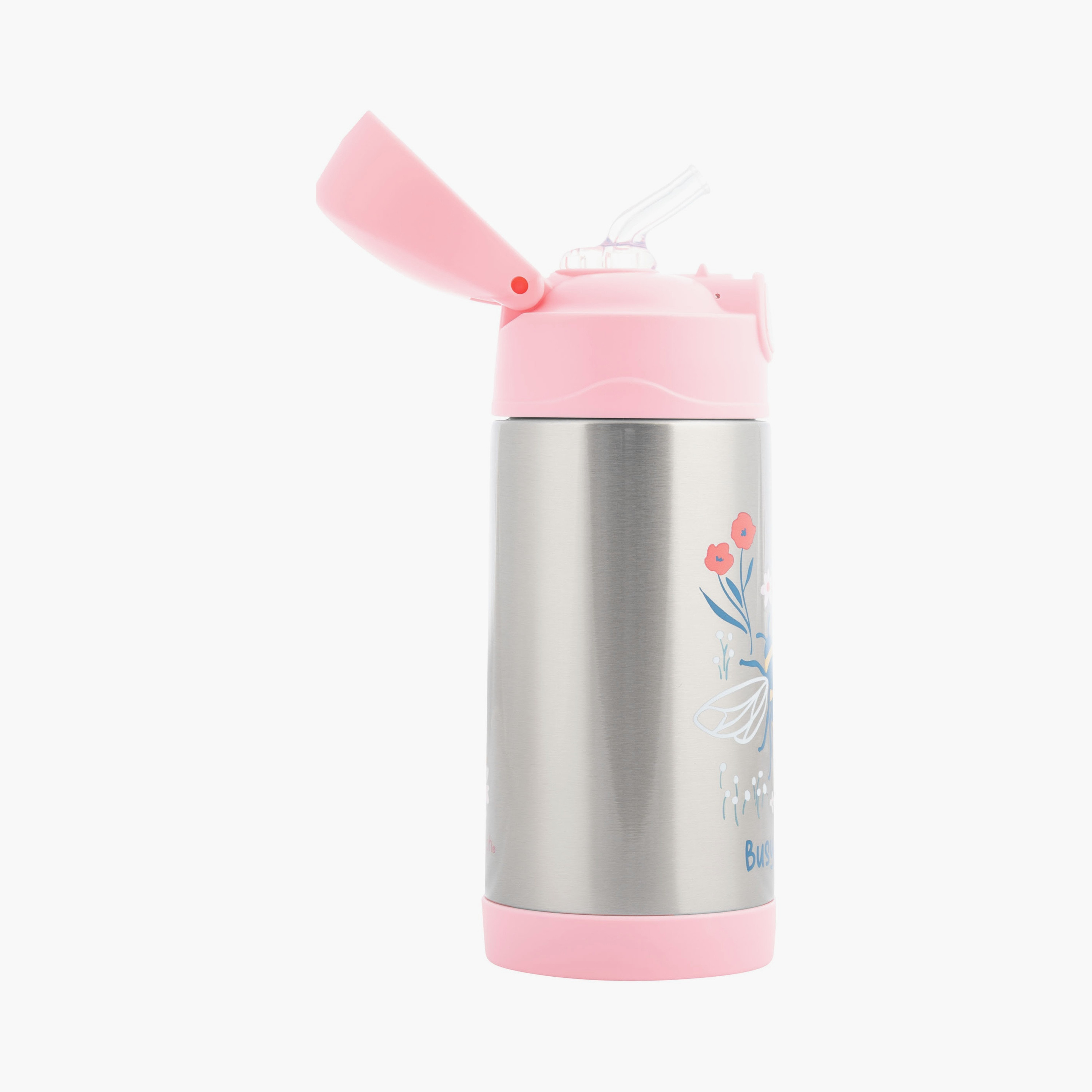 Stephen Joseph Insulated Stainless Steel Bottle - Bee - 350 ml-school-waterbottles-image-3