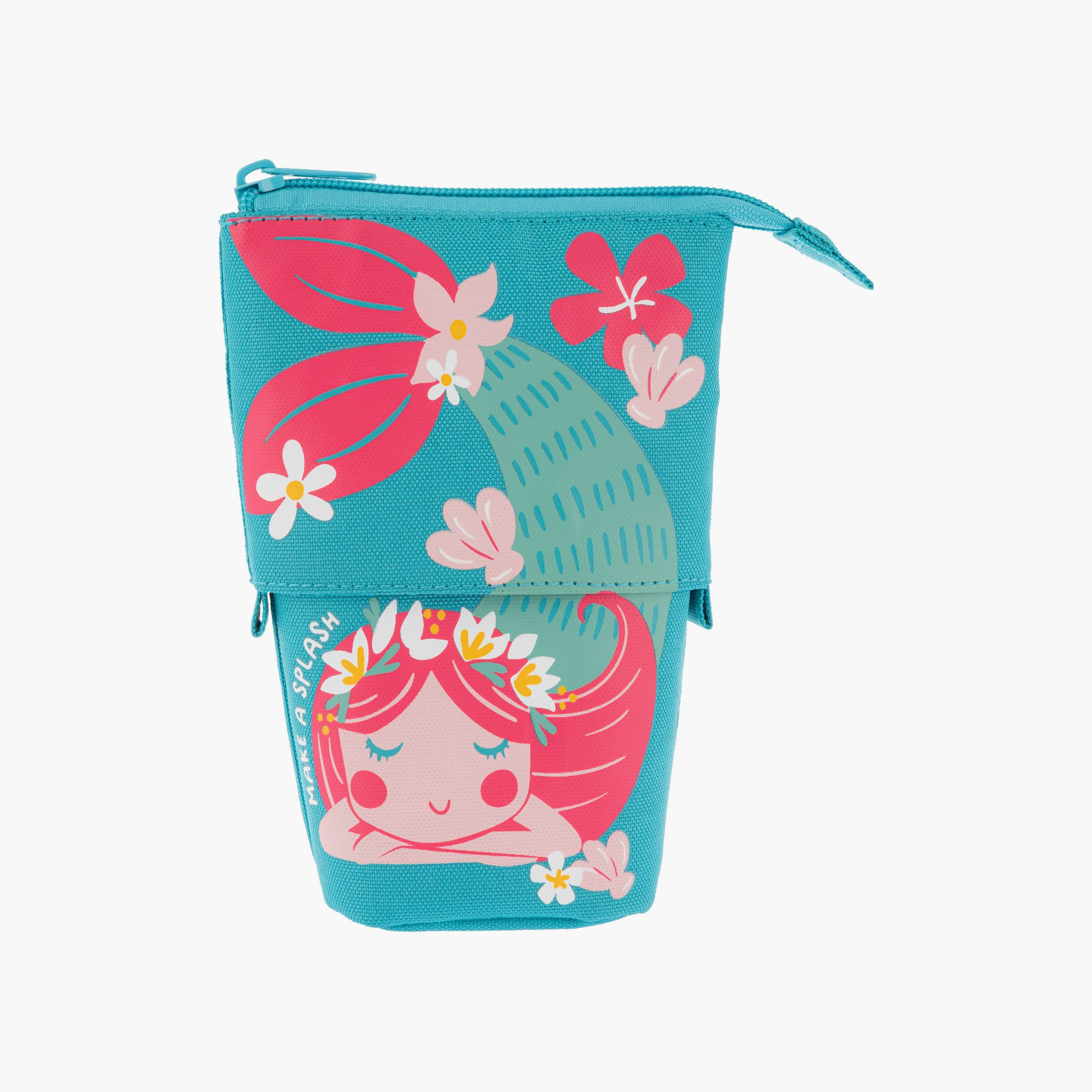 Stephen Joseph Pop Up Pencil Pouch - Mermaid-school-stationery-pencilcases-image-1