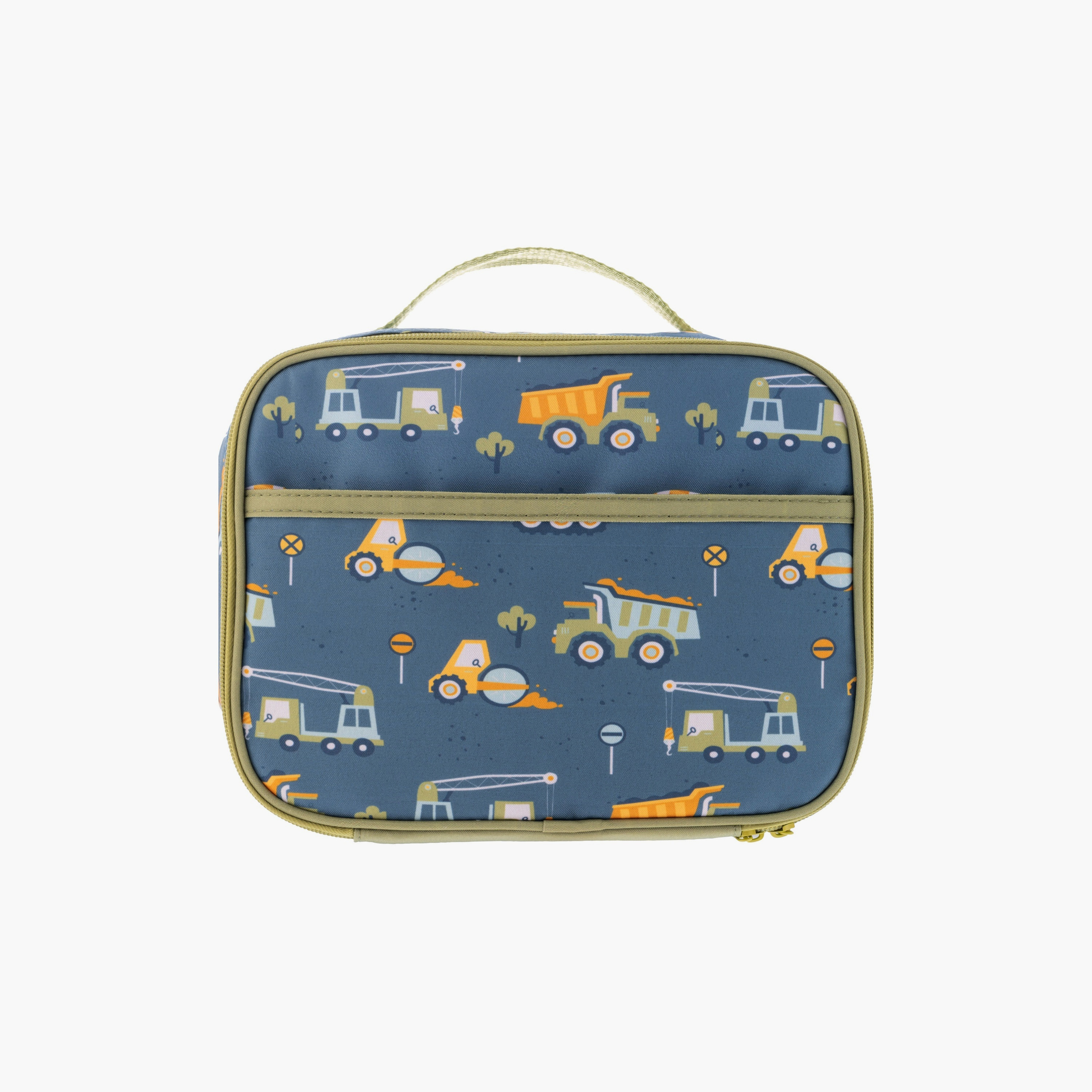 Stephen Joseph Insulated Preschool Lunch Bag - Construction - 7.5 Inch-school-lunchessentials-lunchbags-image-1