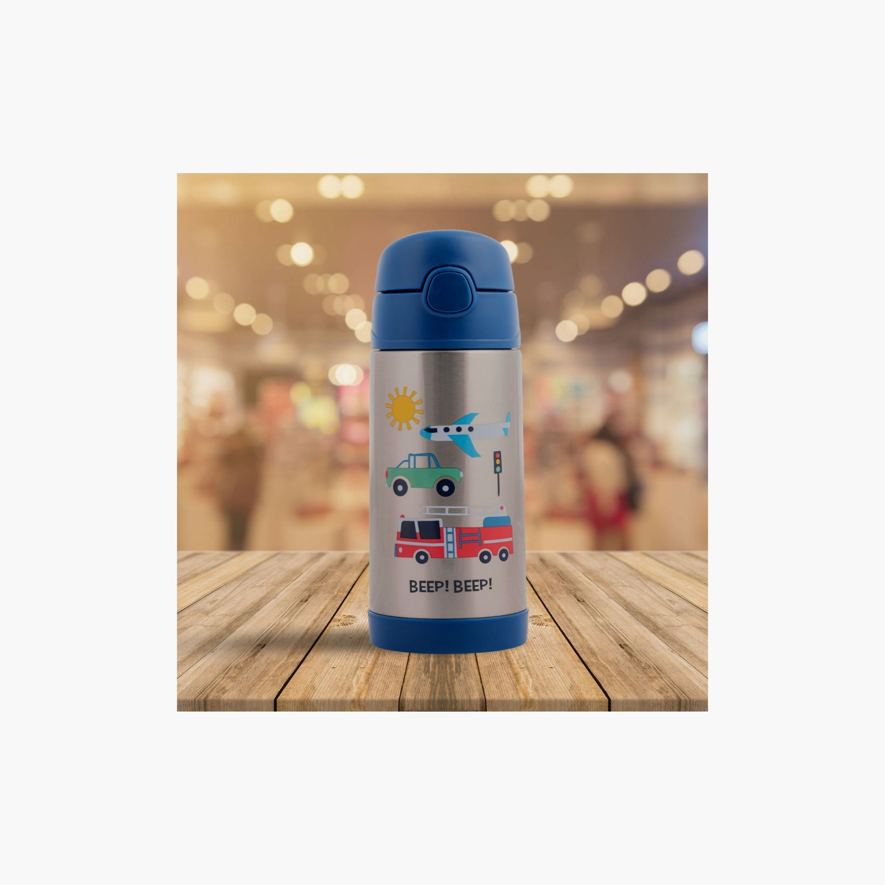 زجاجة ستيفن جوزيف المعزولة المصنوعة من الفولاذ المقاوم للصدأ - النقل - 350 مل-school-waterbottles-image-5