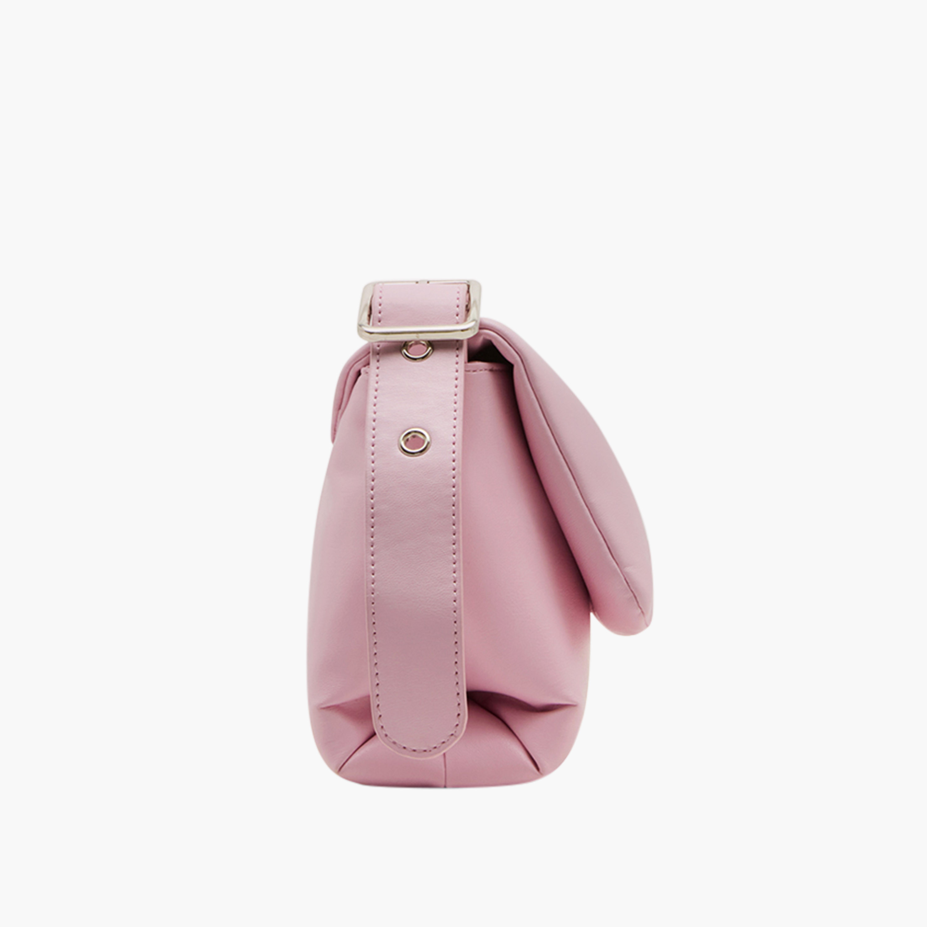 STEVE MADDEN Textured Shoulder Bag with Mirror Charm-women-bagsandwallets-handbags-image-2