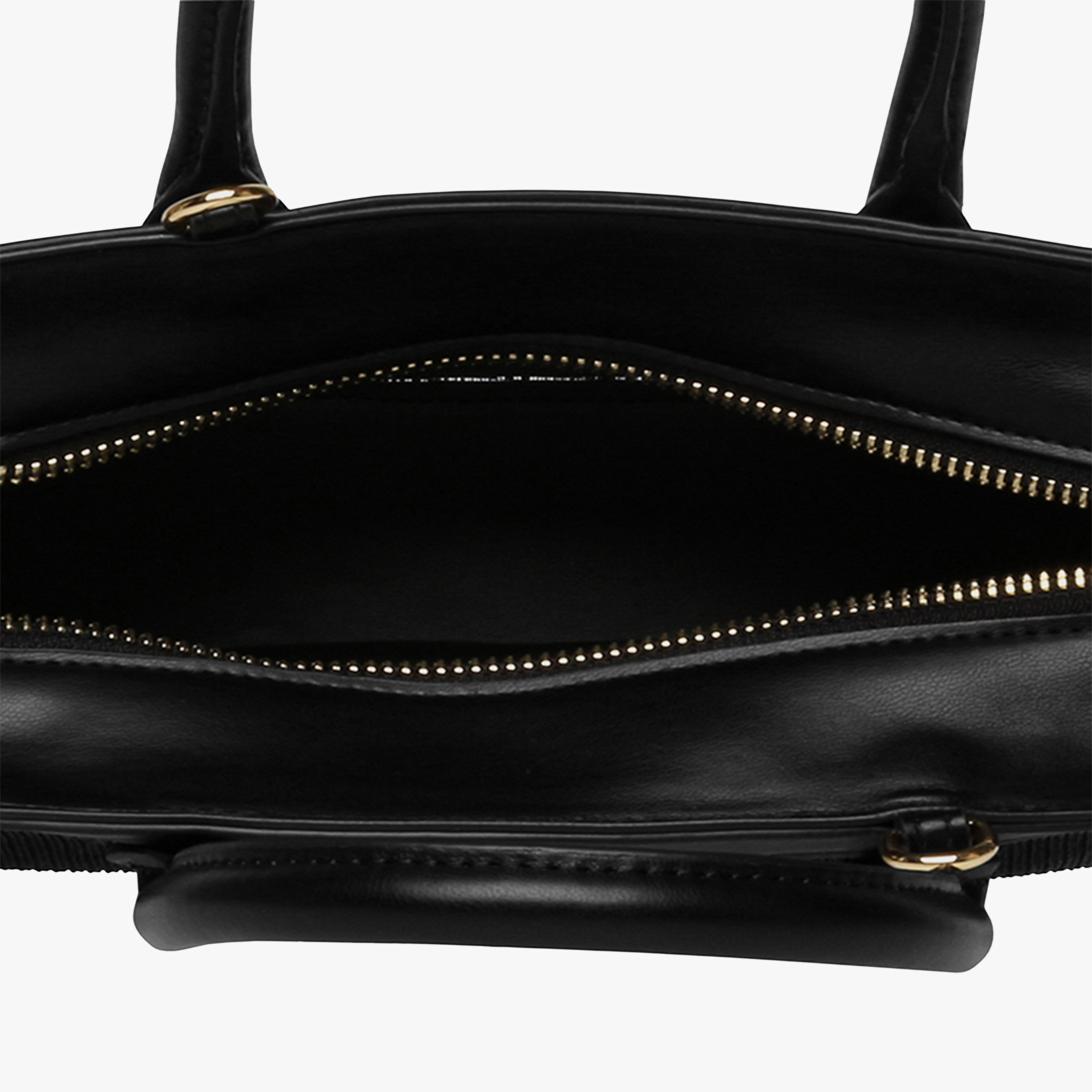 STEVE MADDEN Textured Tote Bag with Handles-women-bagsandwallets-handbags-image-3