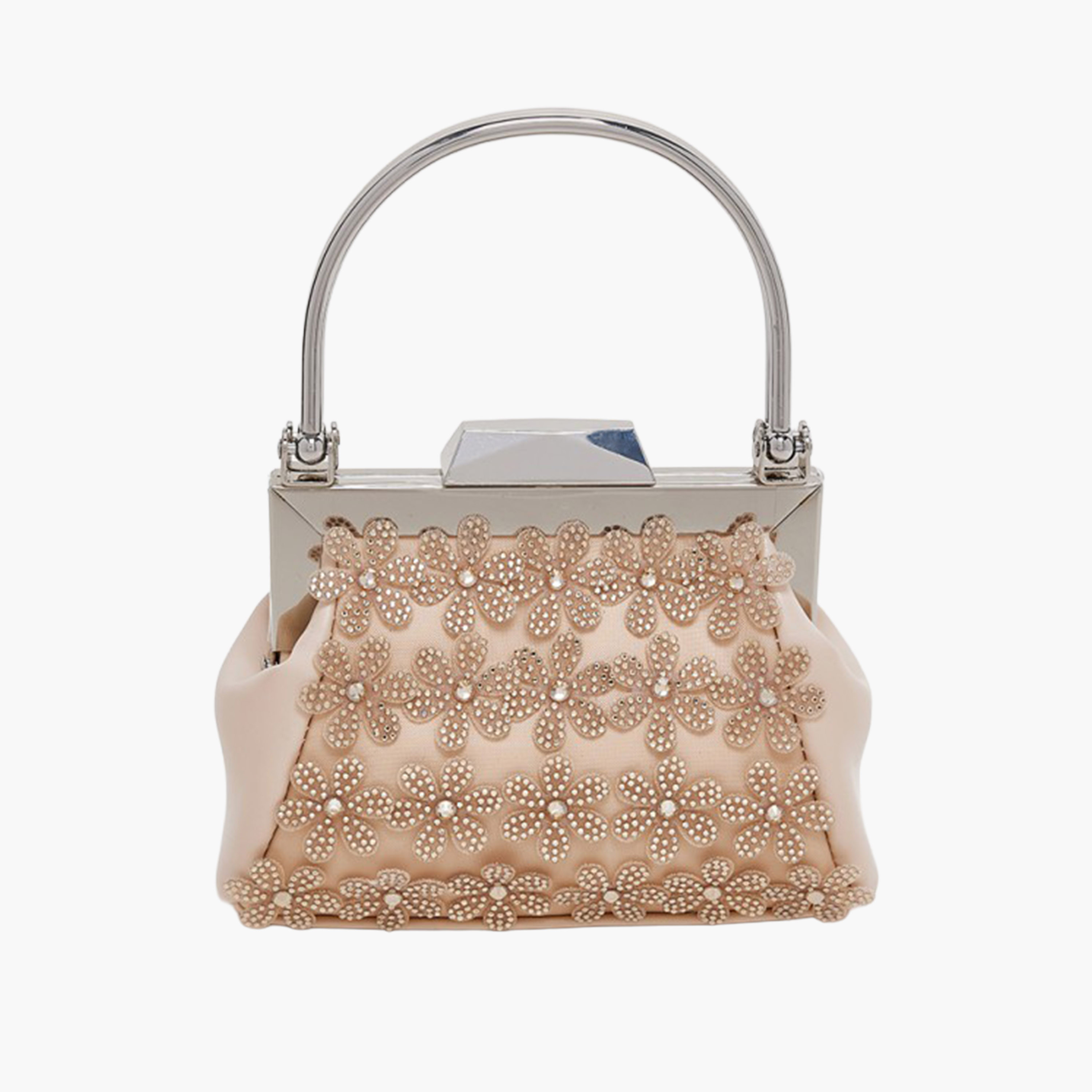 شنطة كلاتش مزينة بزهور وحزام سلسلة من ستيف مادن-women-bagsandwallets-handbags-image-4