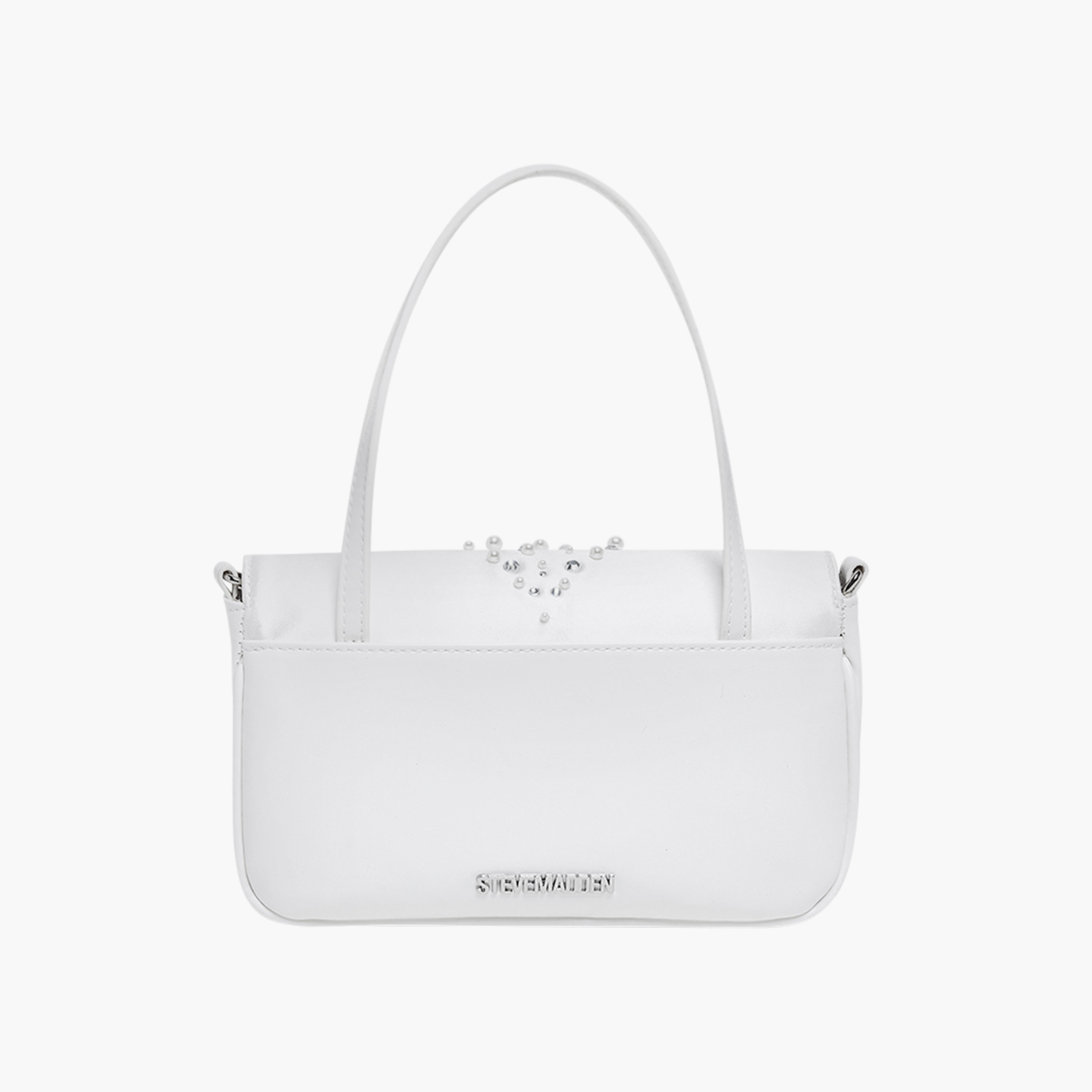 STEVE MADDEN Embellished Shoulder Bag with Chain Strap-women-bagsandwallets-handbags-image-8