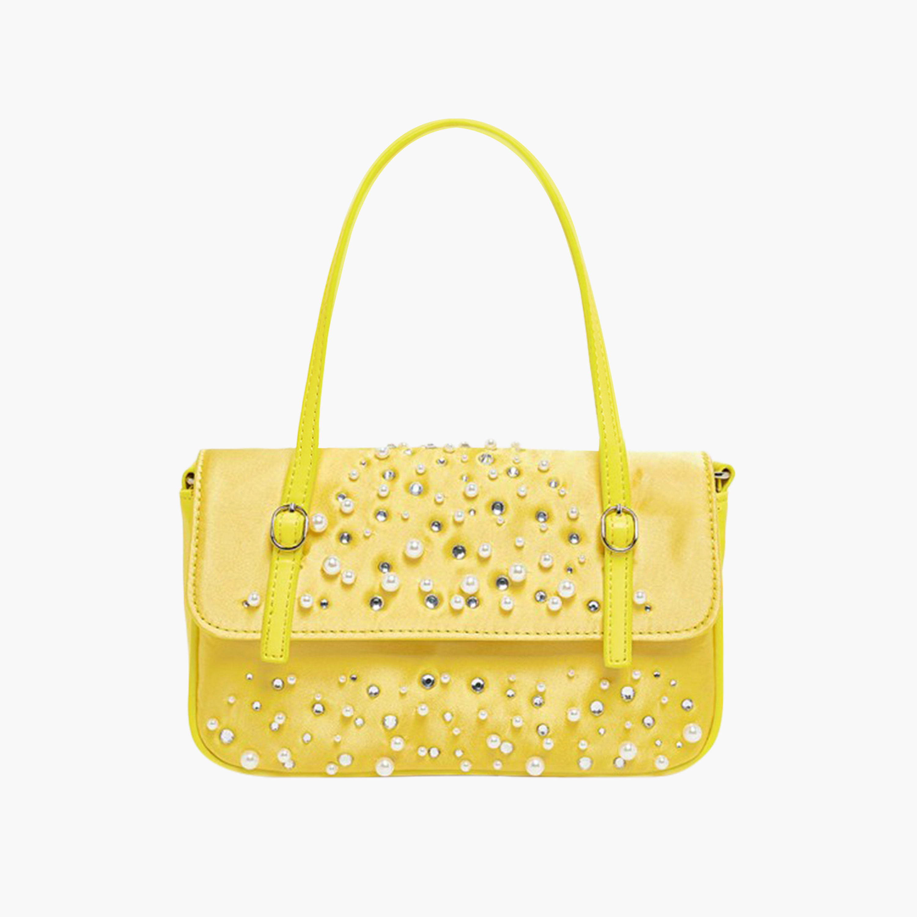 STEVE MADDEN Embellished Shoulder Bag with Chain Strap-women-bagsandwallets-handbags-image-10