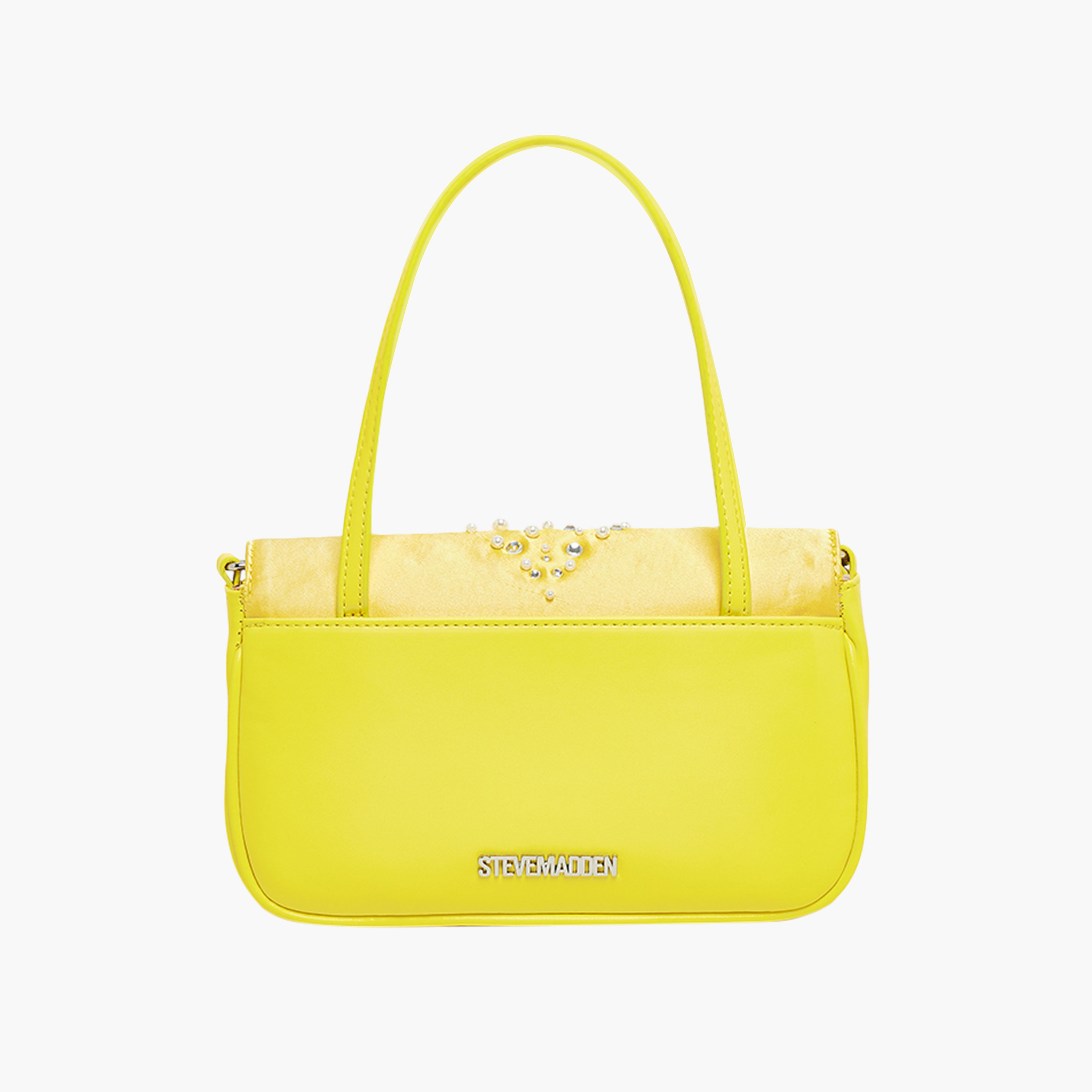 STEVE MADDEN Embellished Shoulder Bag with Chain Strap-women-bagsandwallets-handbags-image-2