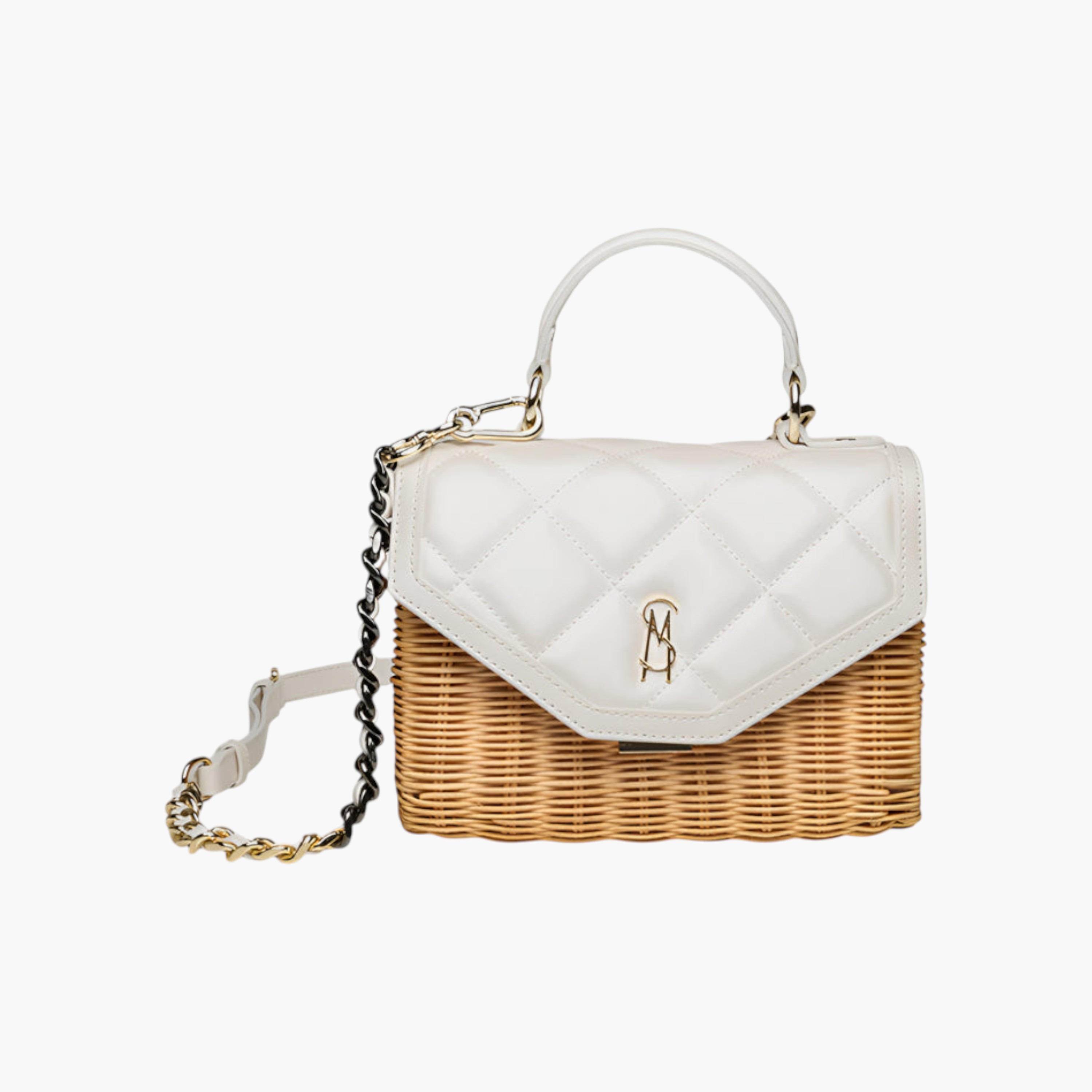 شنطة كروس بودي بارزة الملمس بزر إغلاق مغناطيسي من ستيف مادين-women-bagsandwallets-handbags-image-1