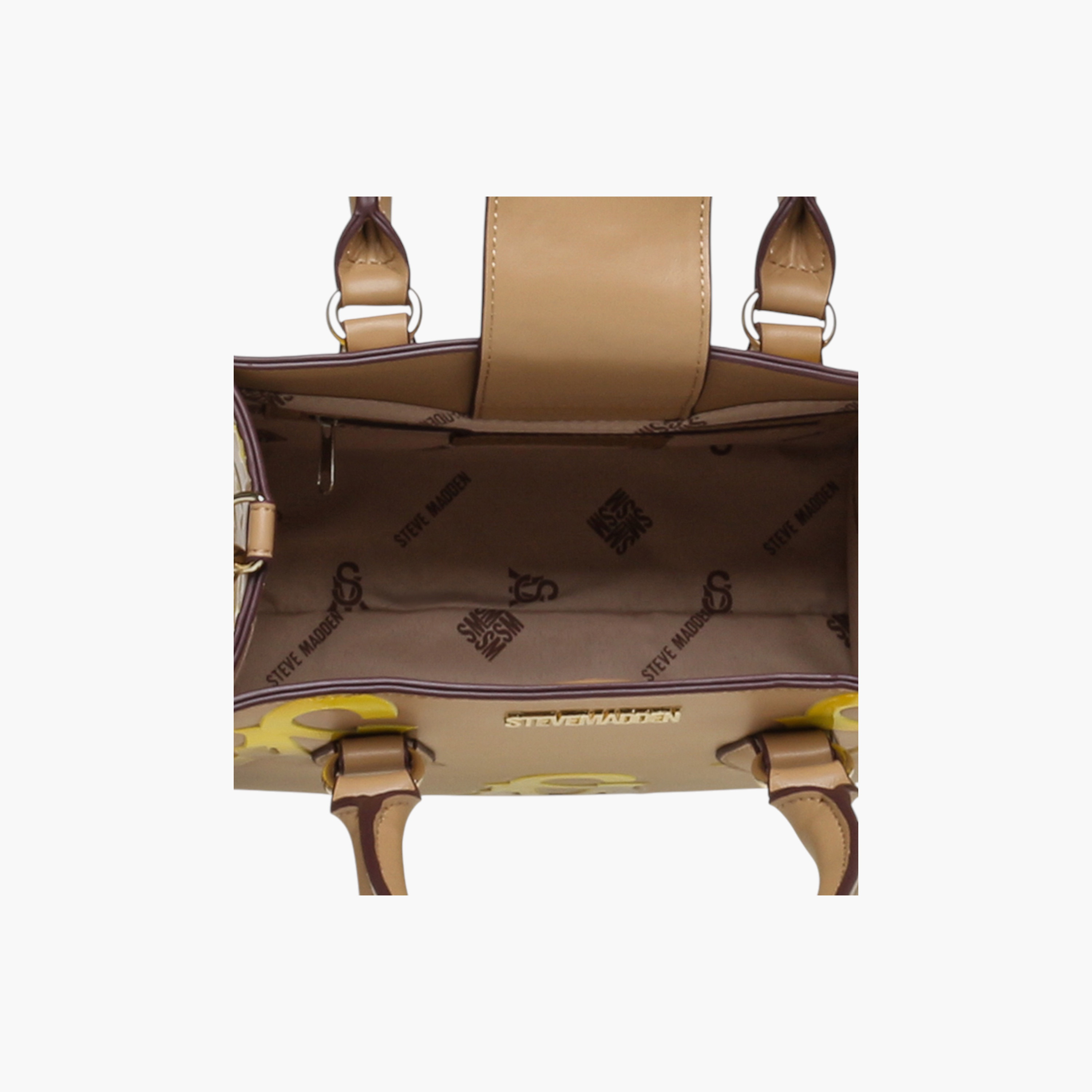شنطة توتي بحزام قابل للفصل وطبعات مونوجرام من ستيف مادن-women-bagsandwallets-handbags-image-5