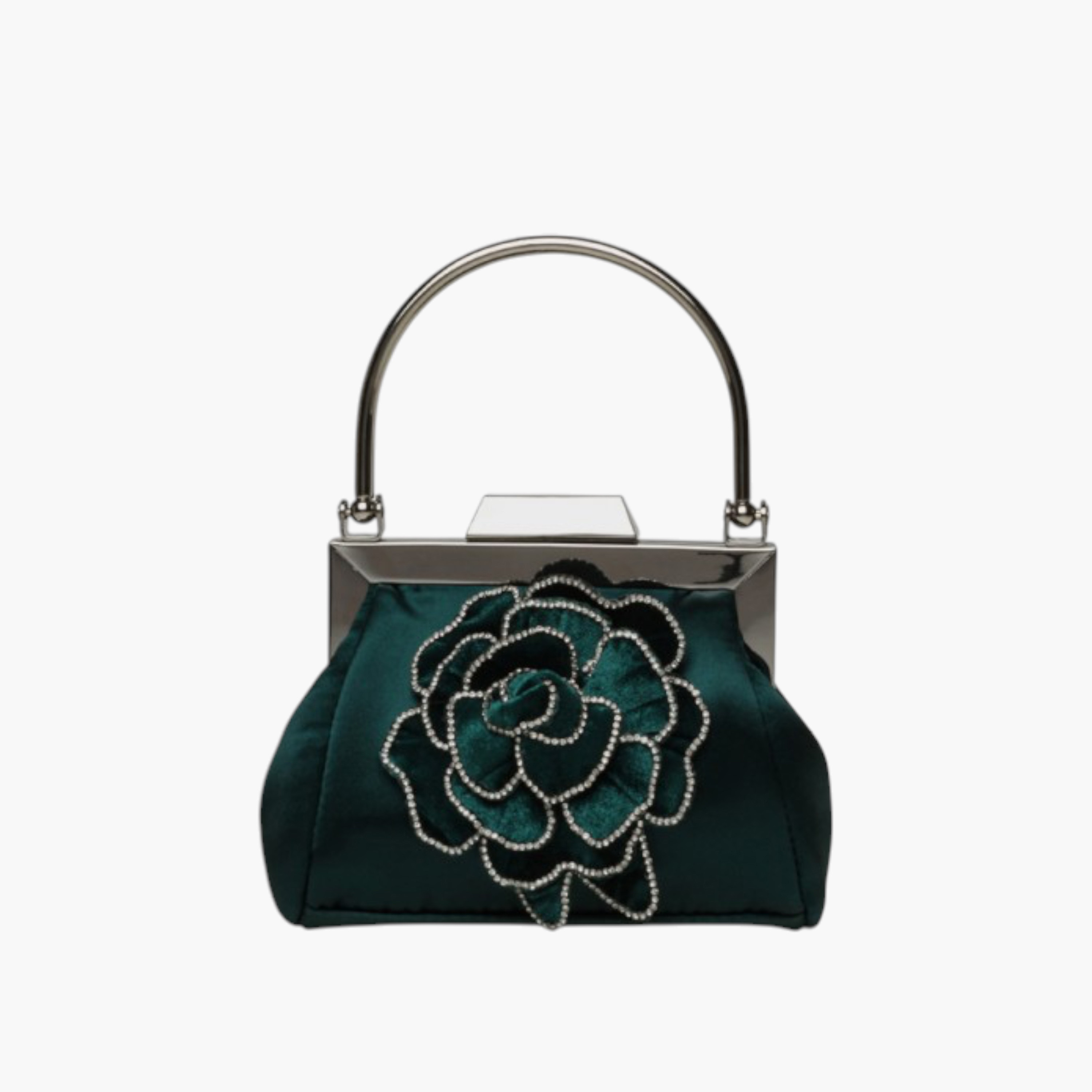 STEVE MADDEN Floral Embellished Clutch with Handle-women-bagsandwallets-handbags-image-1