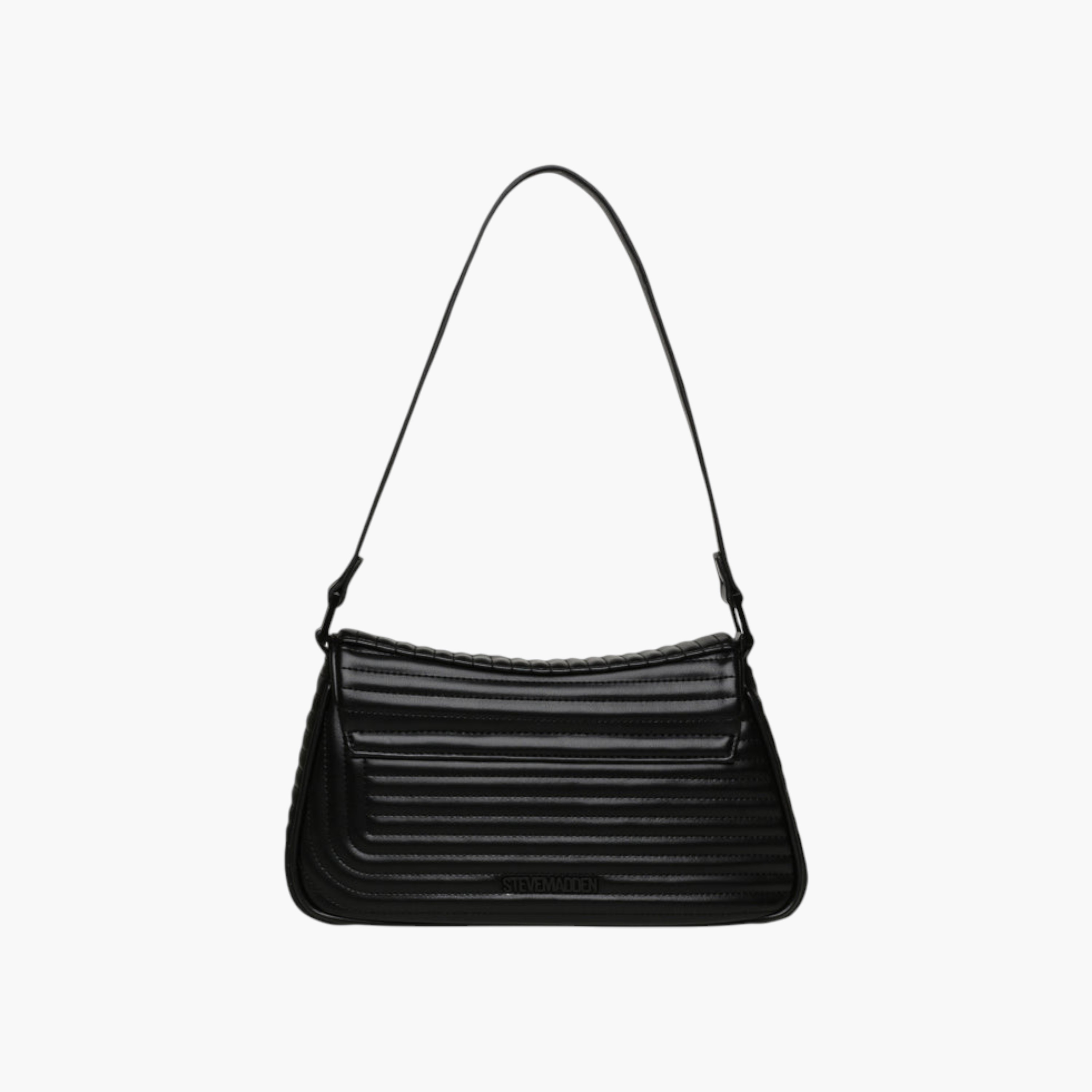 STEVE MADDEN Quilted Shoulder Bag with Button Closure-women-bagsandwallets-handbags-image-2
