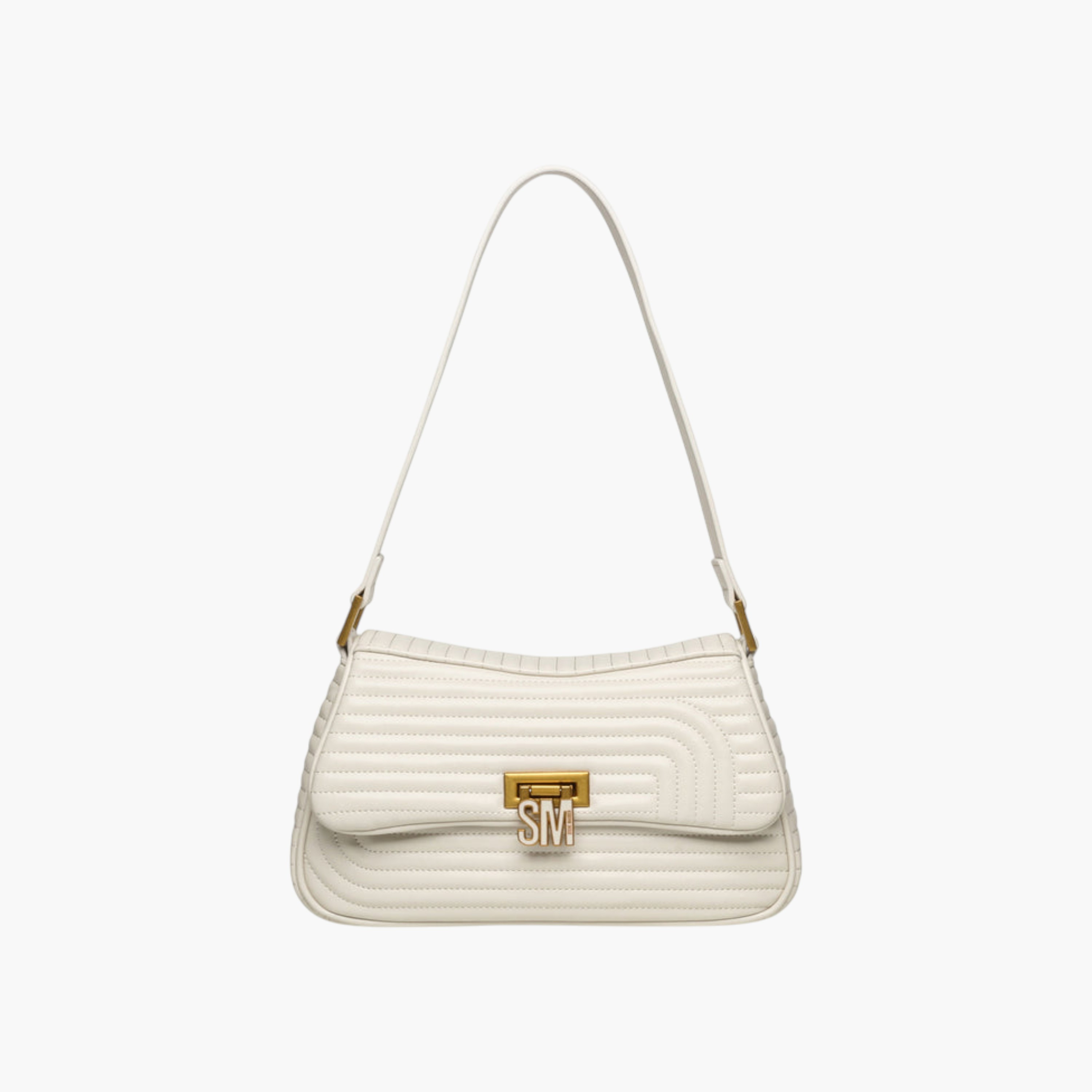 شنطة كتف مبطنة بزر إغلاق من ستيف مادن-women-bagsandwallets-handbags-image-1