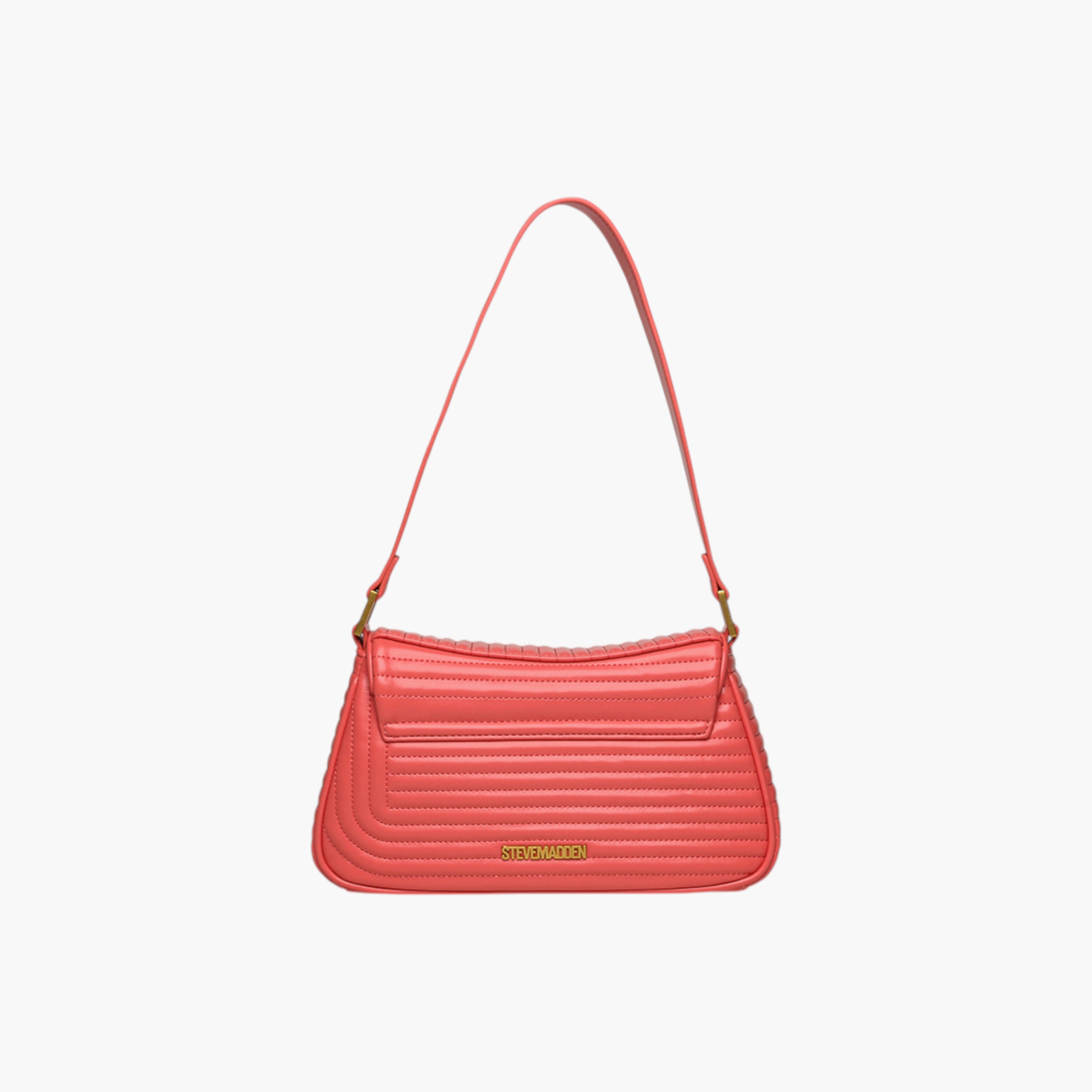 STEVE MADDEN Quilted Shoulder Bag with Flap Closure-women-bagsandwallets-handbags-image-2