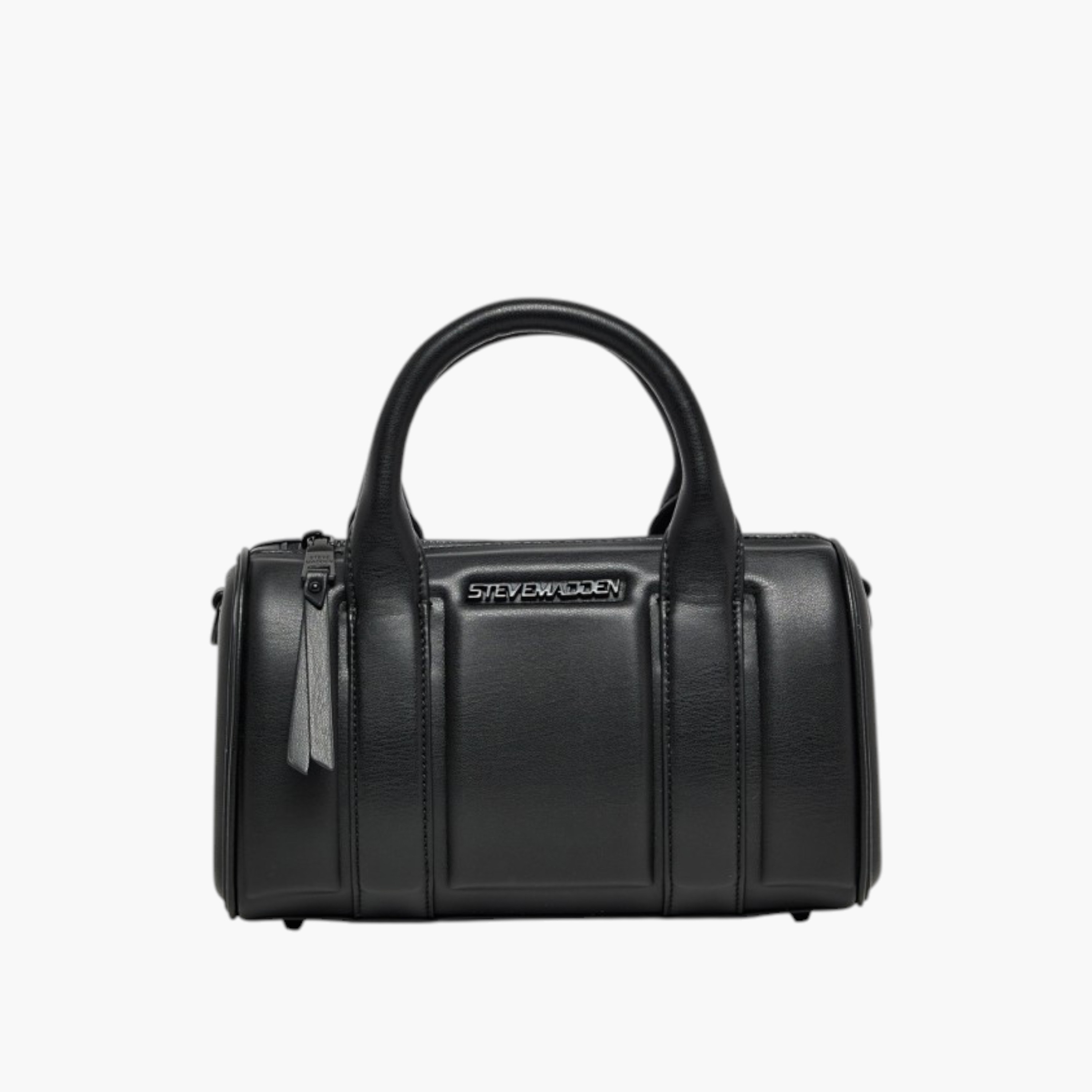 STEVE MADDEN Textured Duffle Bag with Double Handle-women-bagsandwallets-handbags-image-1