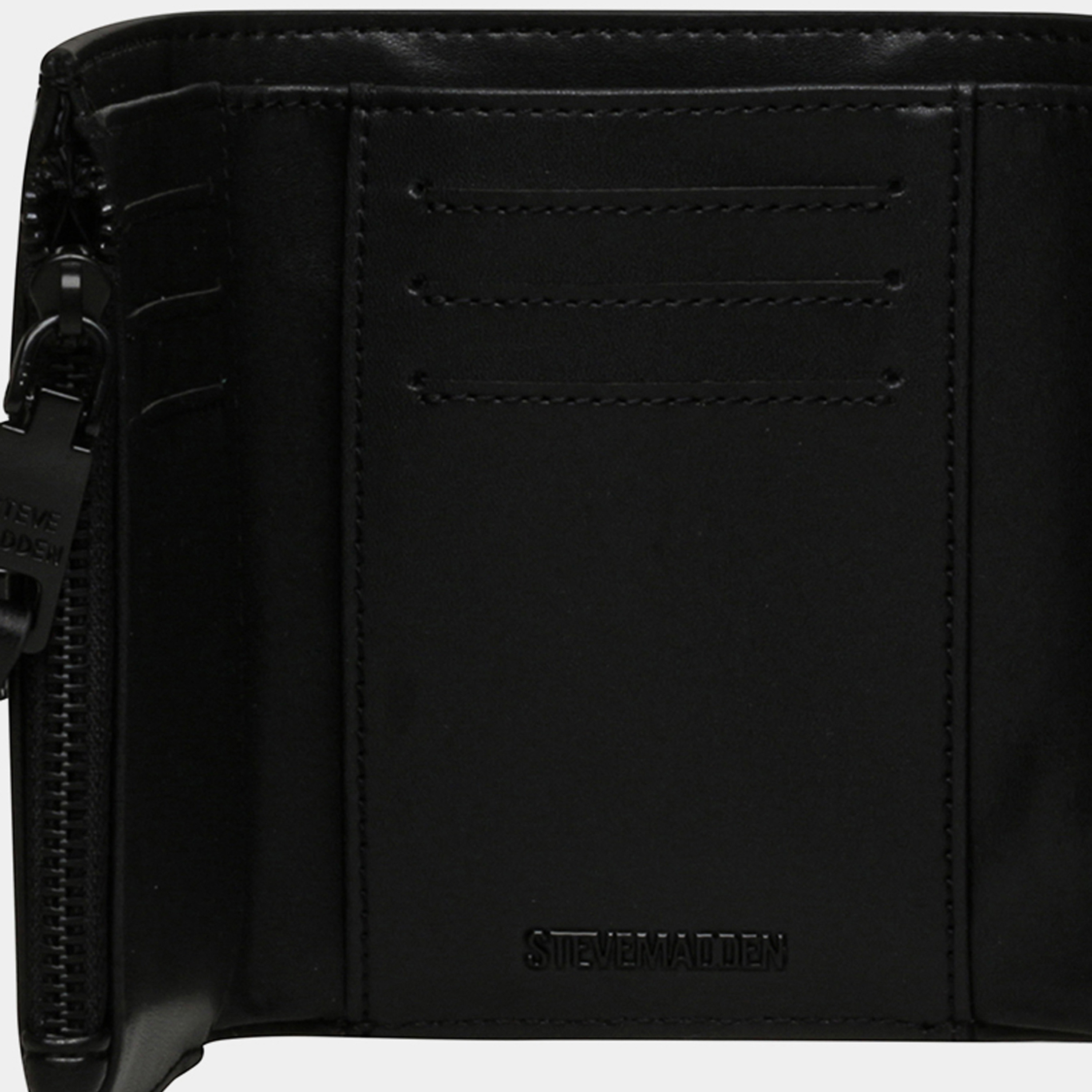 STEVE MADDEN Solid Wallet with Twist Lock Closure-women-bagsandwallets-wallets-image-2