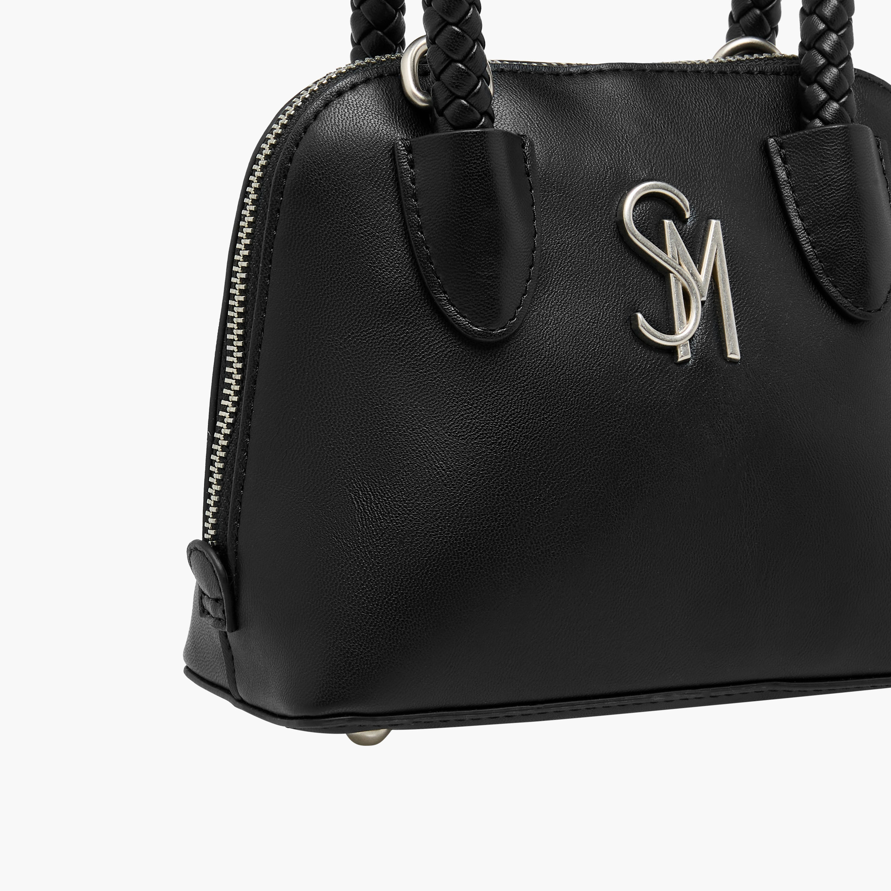 STEVE MADDEN Solid Crossbody Bag with Adjustable Strap-women-bagsandwallets-handbags-image-5