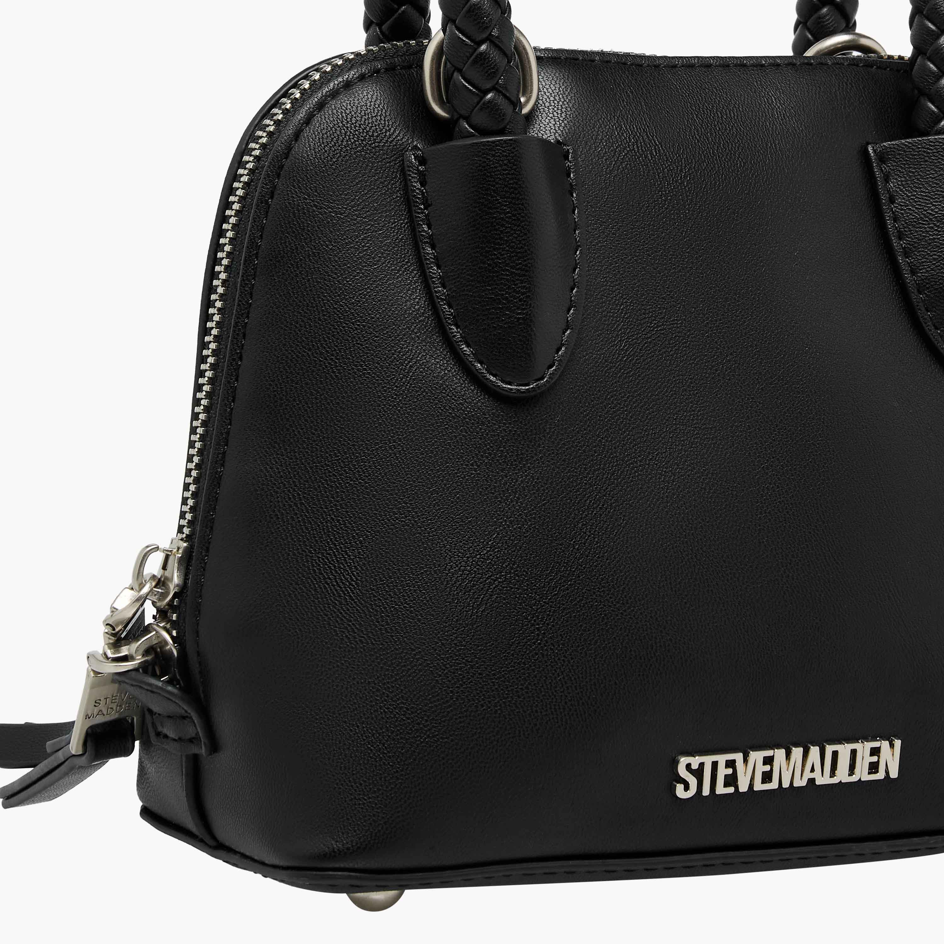STEVE MADDEN Solid Crossbody Bag with Adjustable Strap-women-bagsandwallets-handbags-image-6