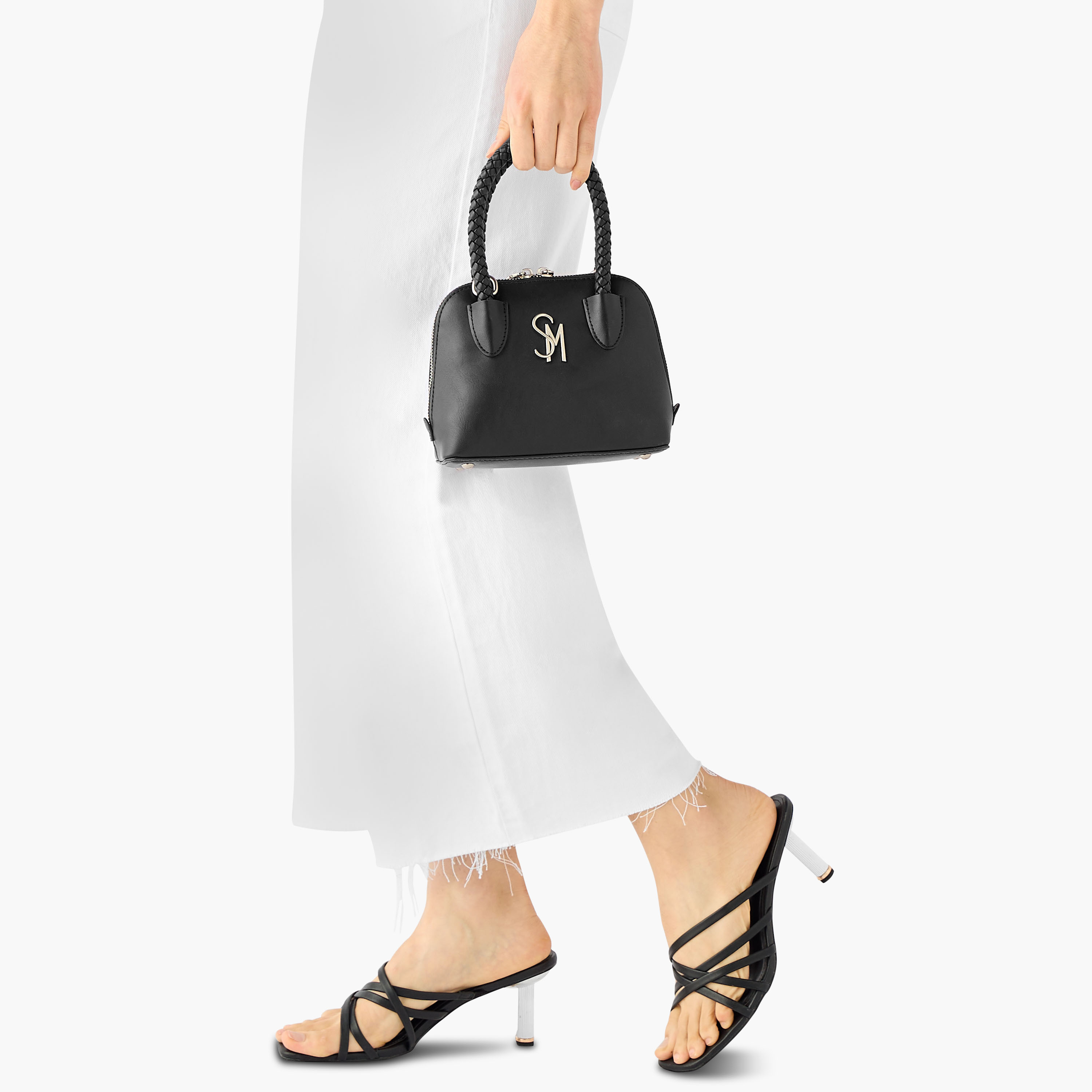 STEVE MADDEN Solid Crossbody Bag with Adjustable Strap-women-bagsandwallets-handbags-image-9