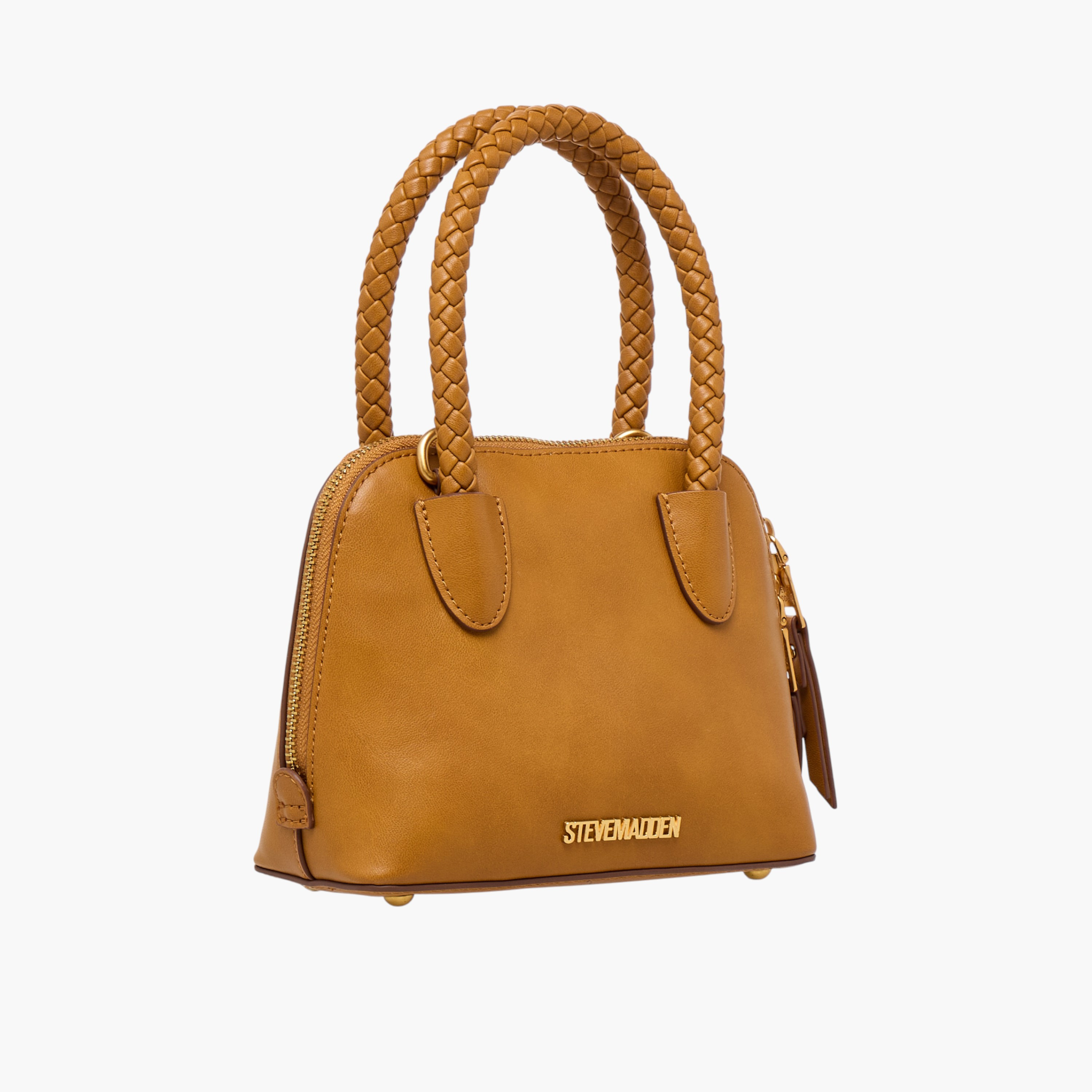 STEVE MADDEN Braided Handle Crossbody Bag with Zip Closure-women-bagsandwallets-handbags-image-4