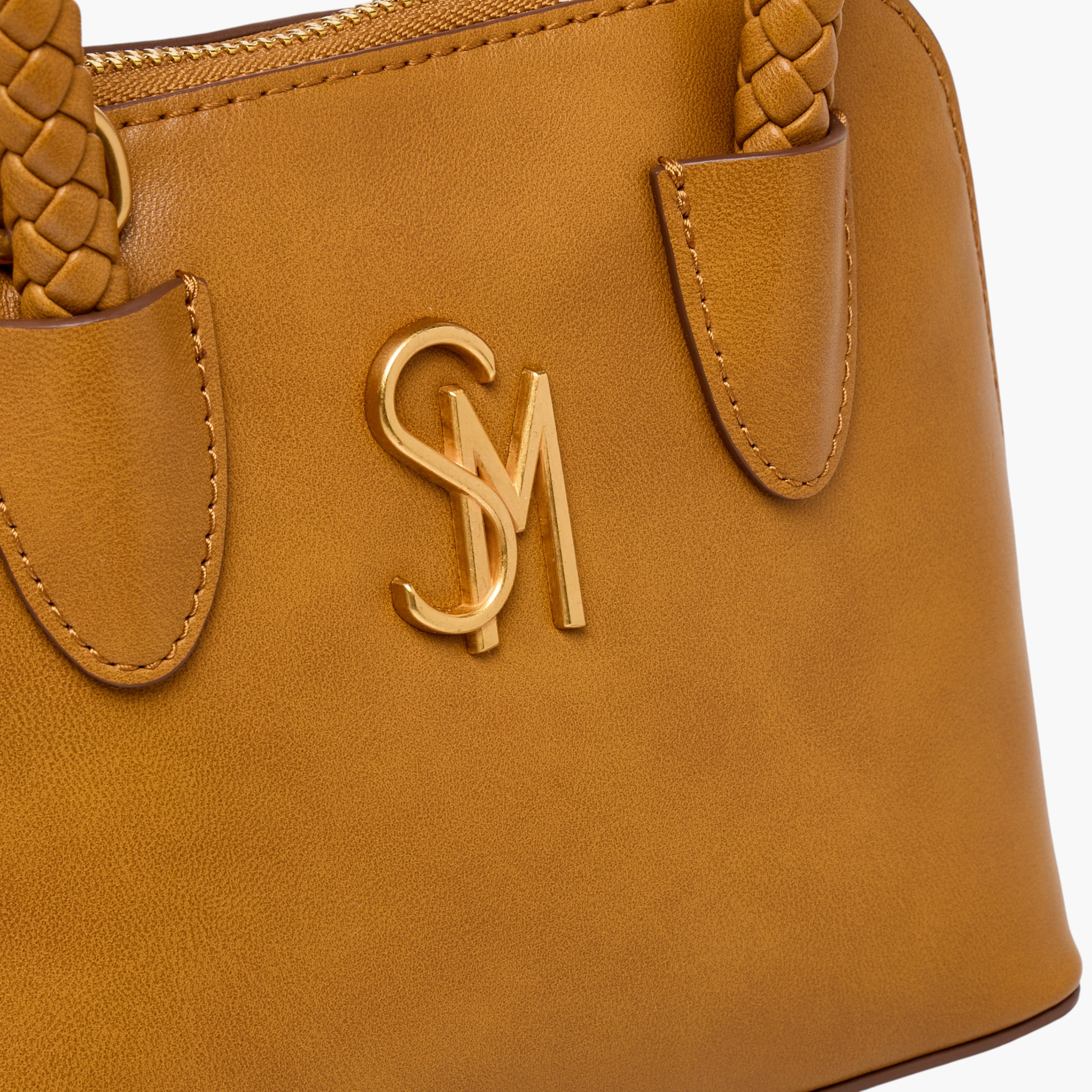 STEVE MADDEN Braided Handle Crossbody Bag with Zip Closure-women-bagsandwallets-handbags-image-5