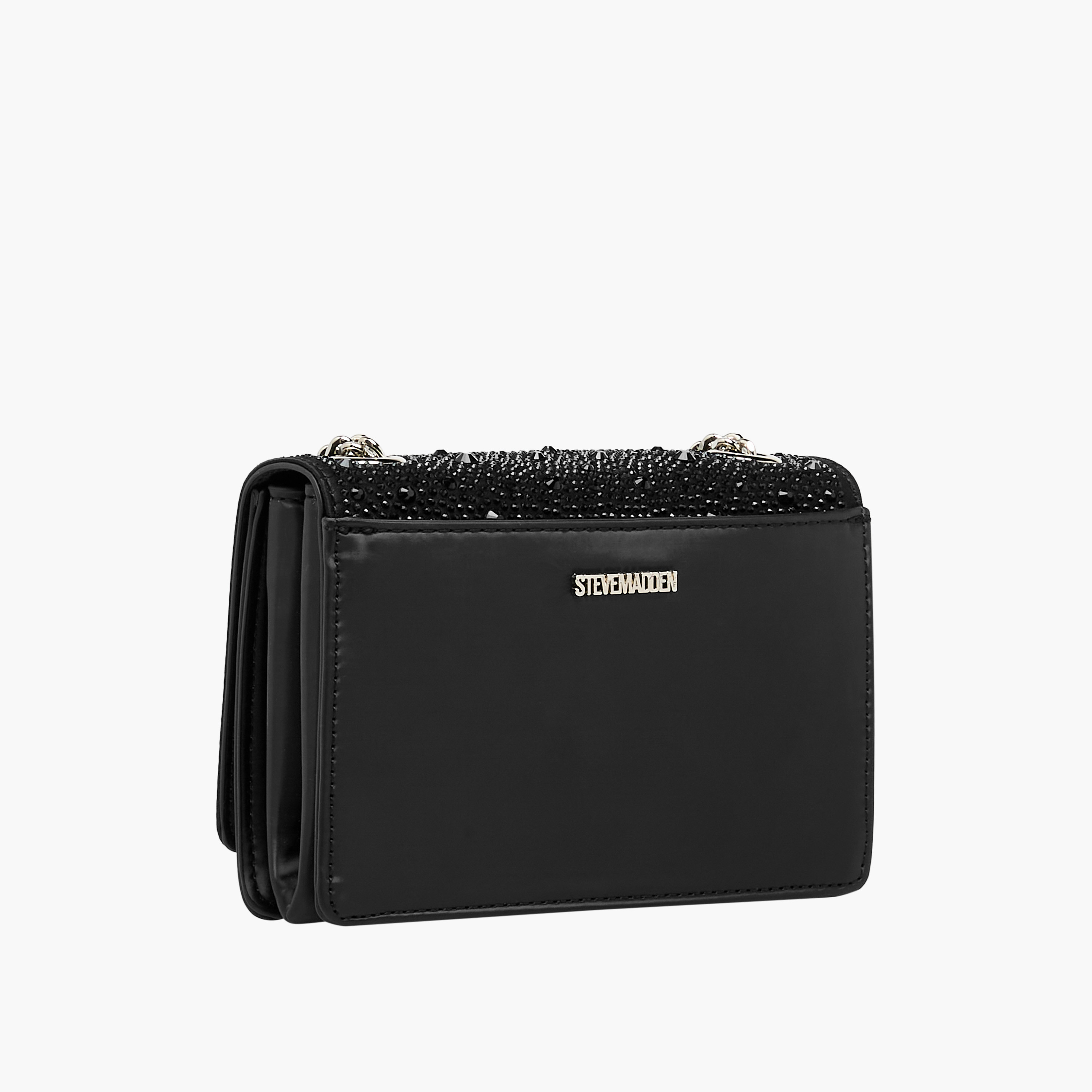 STEVE MADDEN Embellished Crossbody Bag with Chain Strap-women-bagsandwallets-handbags-image-3